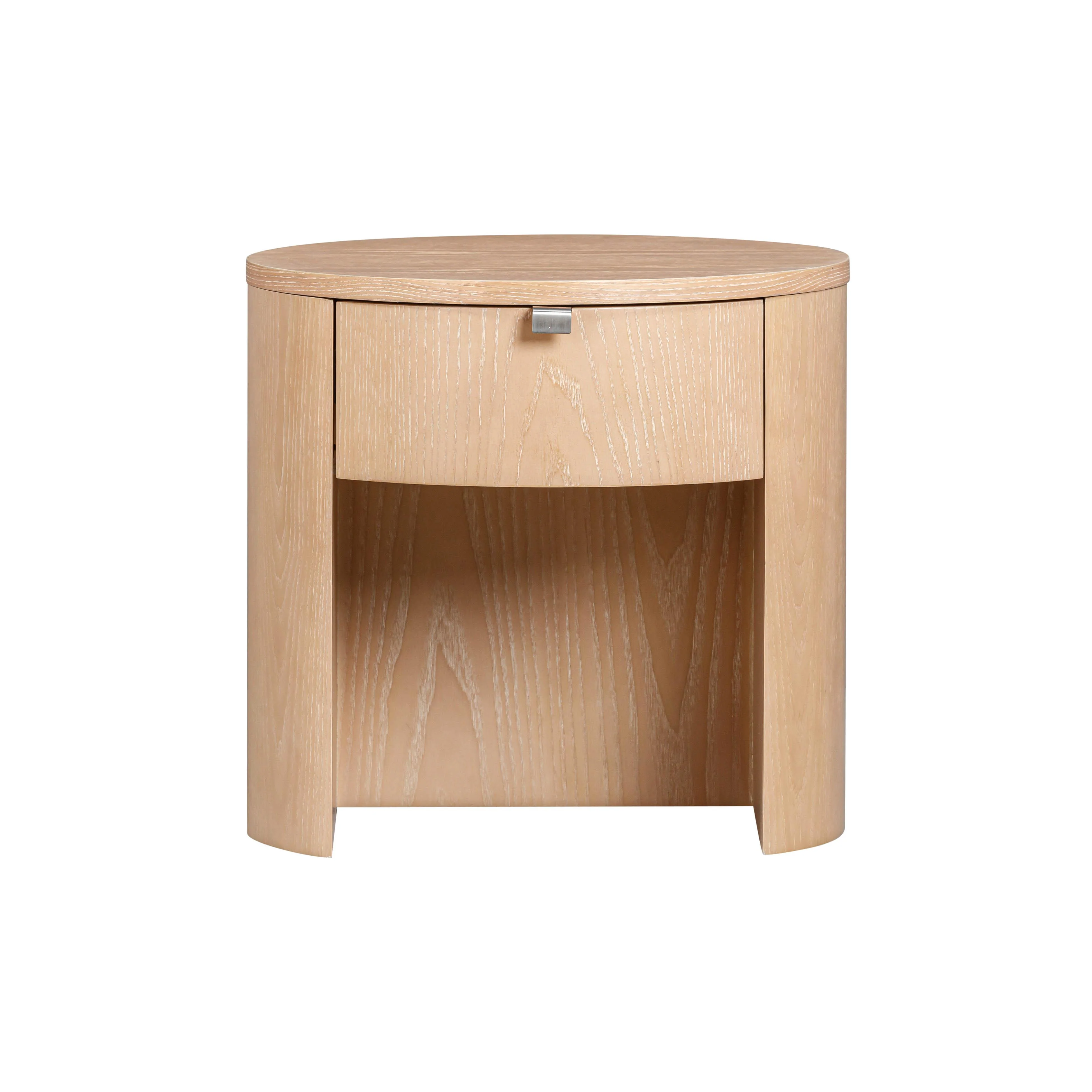 Marlow Wood Round Nightstand 1 Marlow Wood Round Nightstand