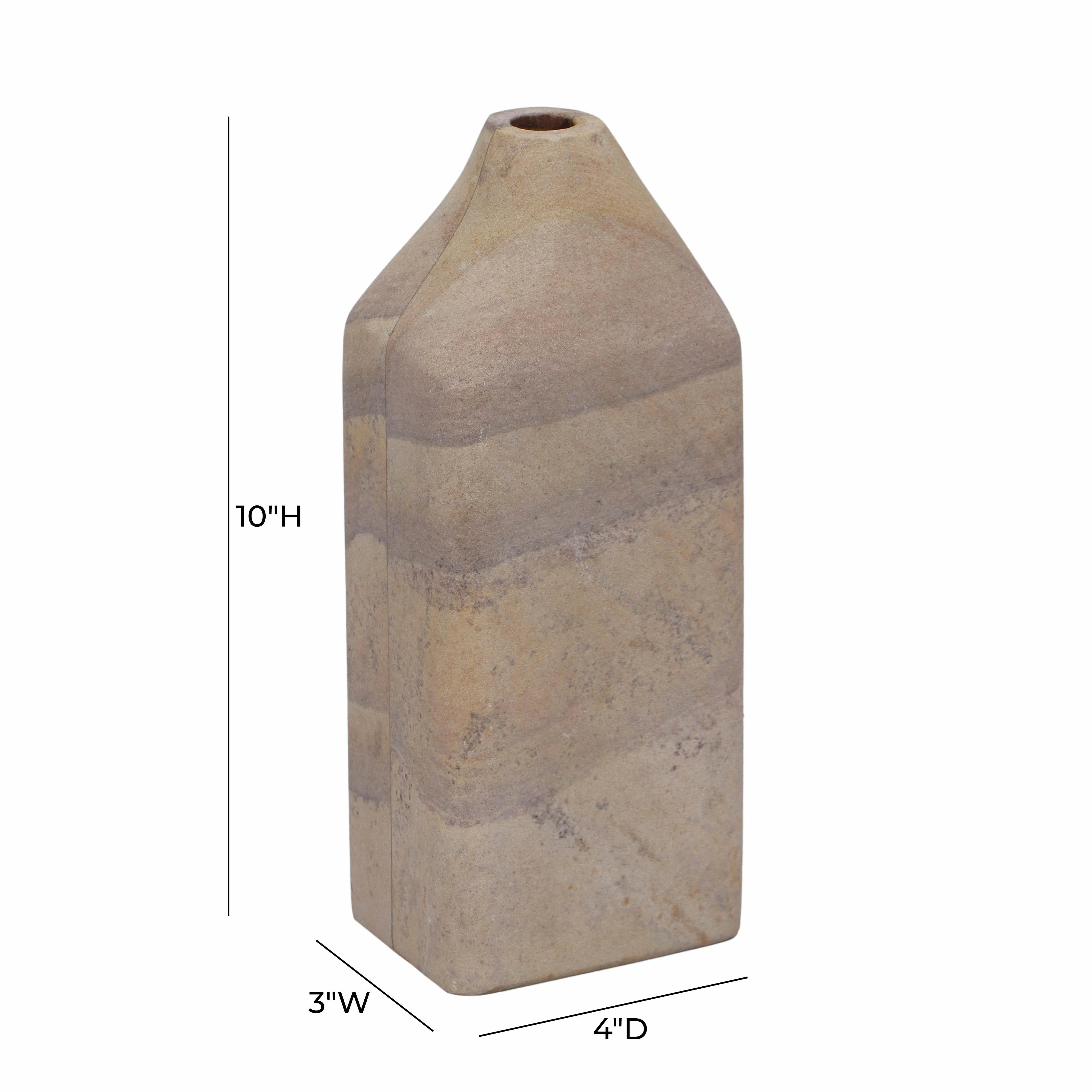 Saava Sandstone Straight Vase 9 Saava Sandstone Straight Vase