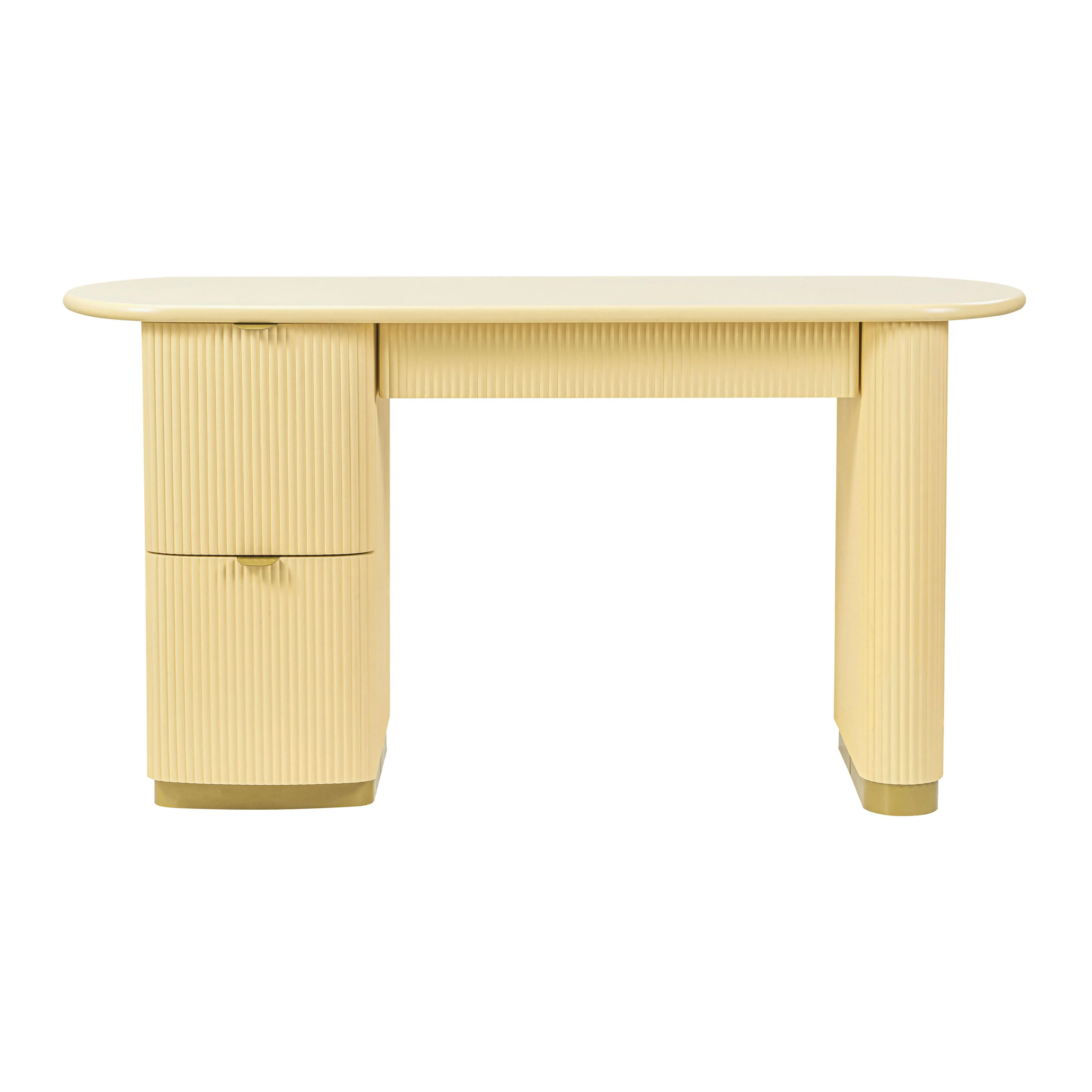 Francesca 3-Drawer Desk 33 Francesca 3-Drawer Desk