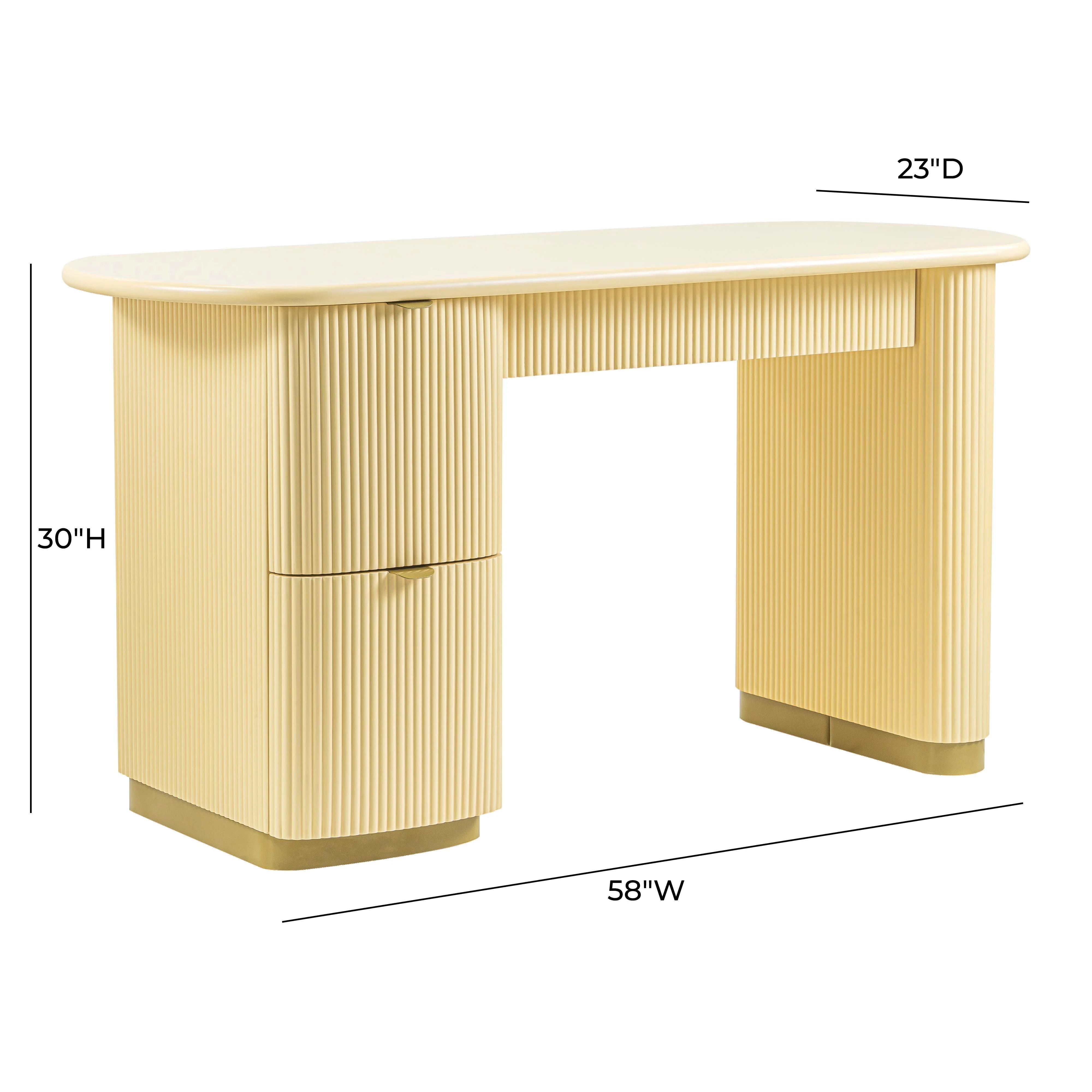 Francesca 3-Drawer Desk 39 Francesca 3-Drawer Desk