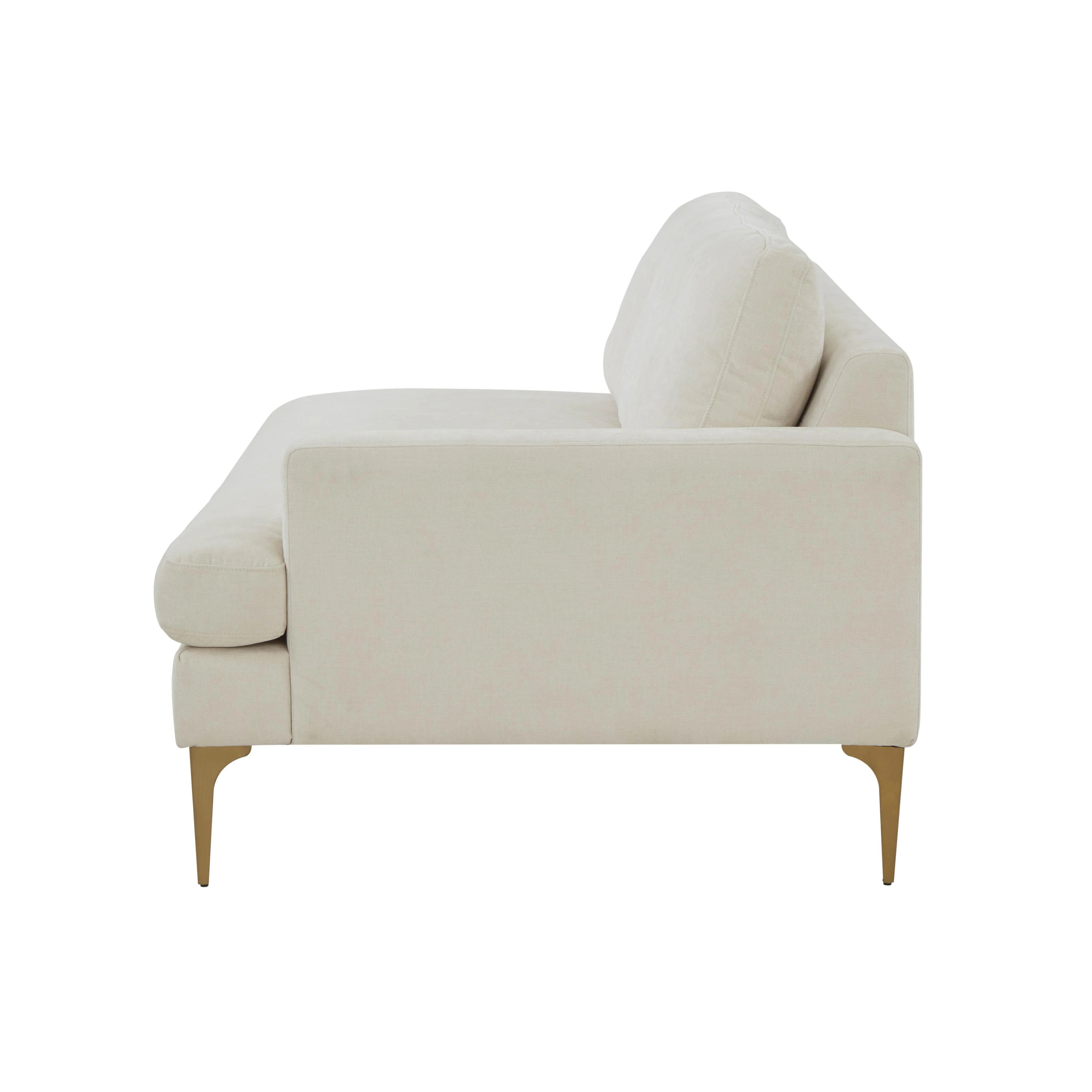 Serena Velvet Modular Loveseat 34 Serena Velvet Modular Loveseat