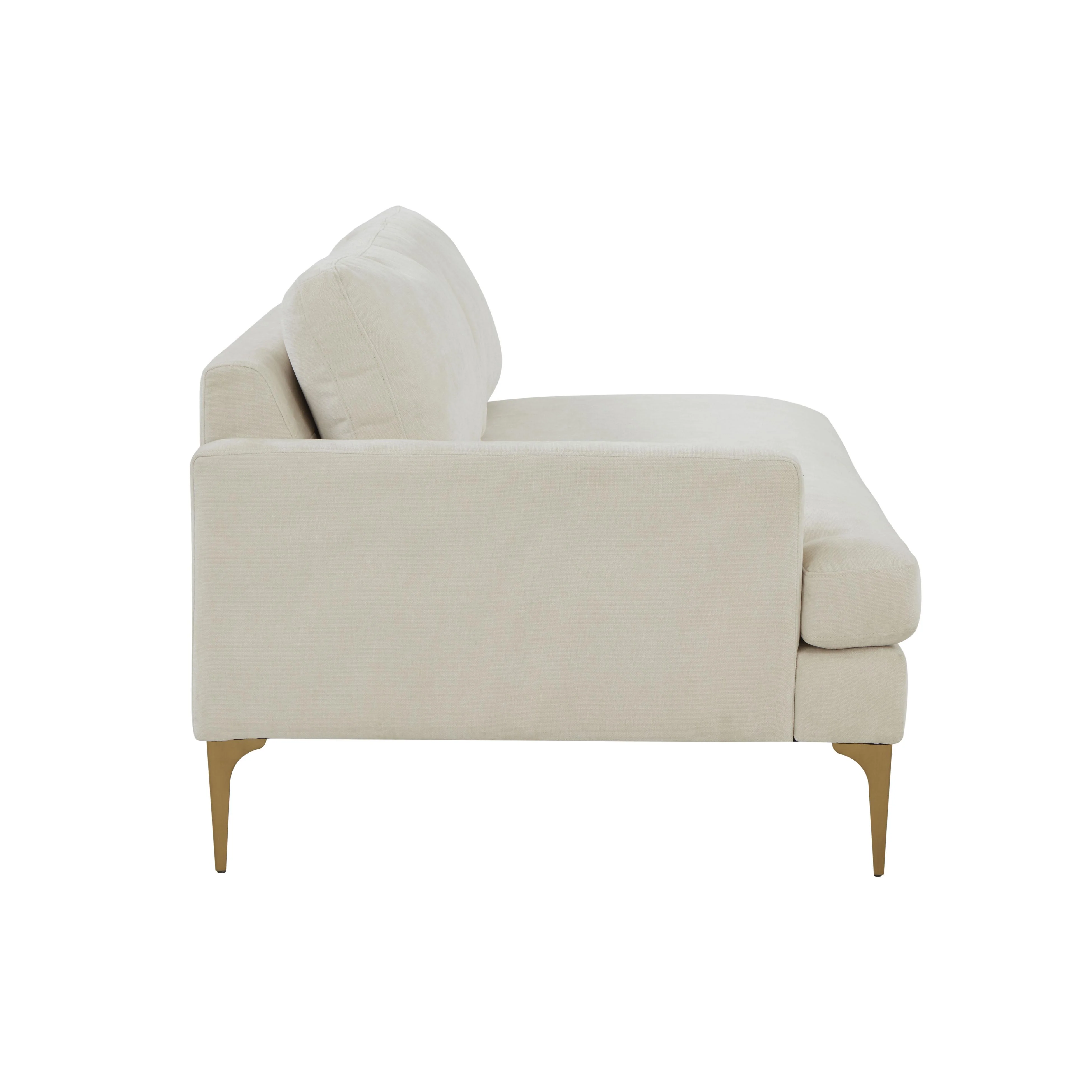Serena Velvet Modular Loveseat 39 Serena Velvet Modular Loveseat