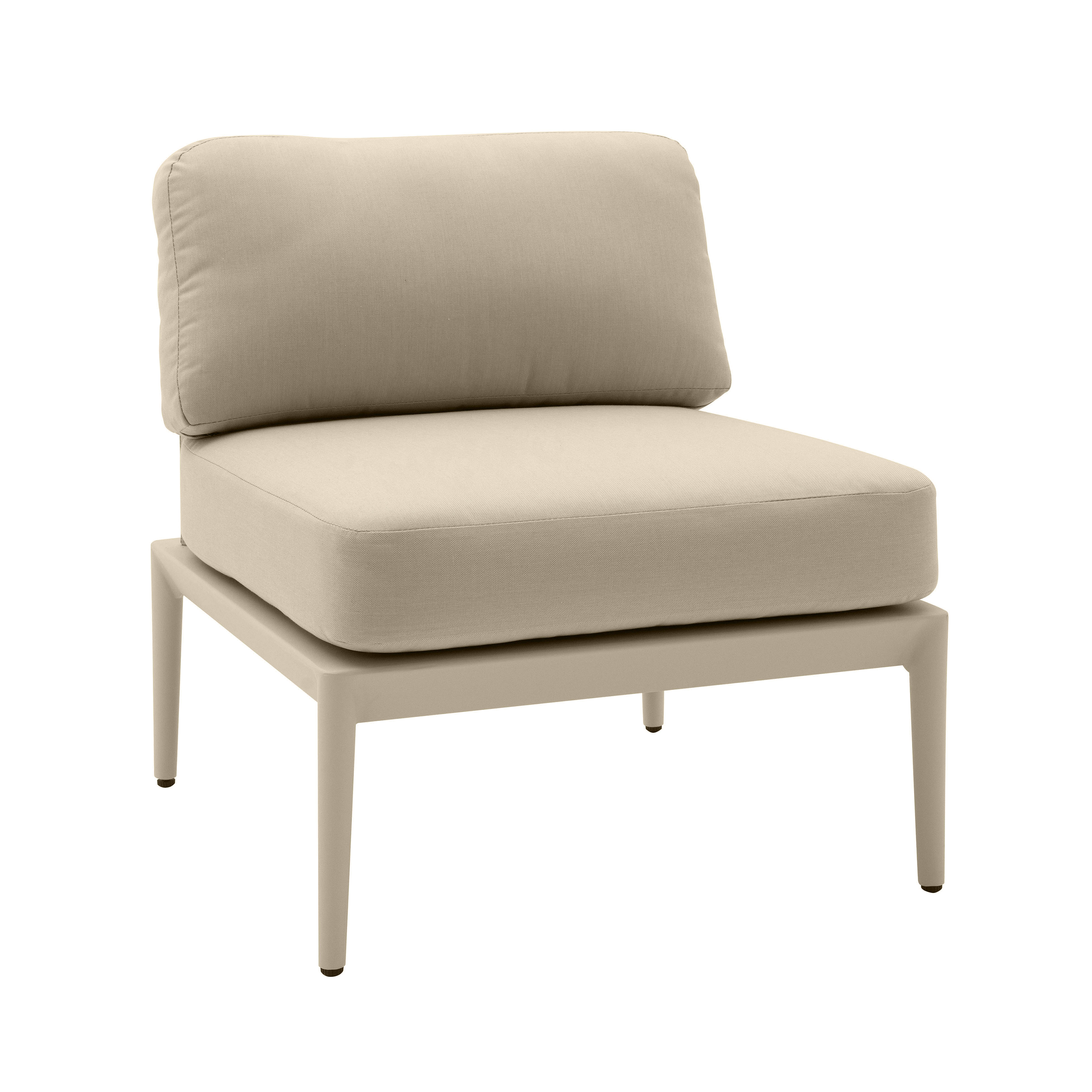 Kapri Modular Outdoor Armless Chair 1 Kapri Modular Outdoor Armless Chair