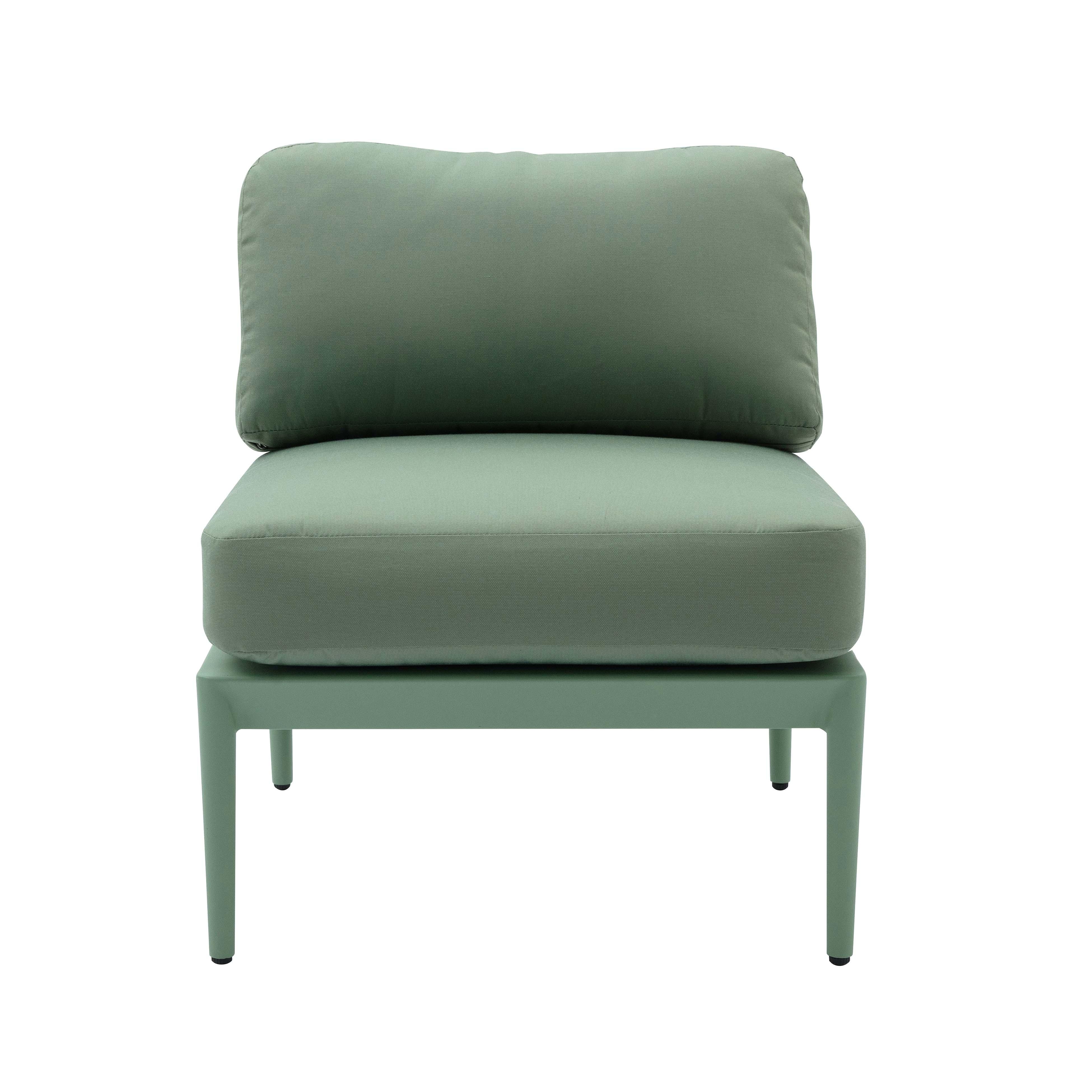 Kapri Modular Outdoor Armless Chair 24 Kapri Modular Outdoor Armless Chair