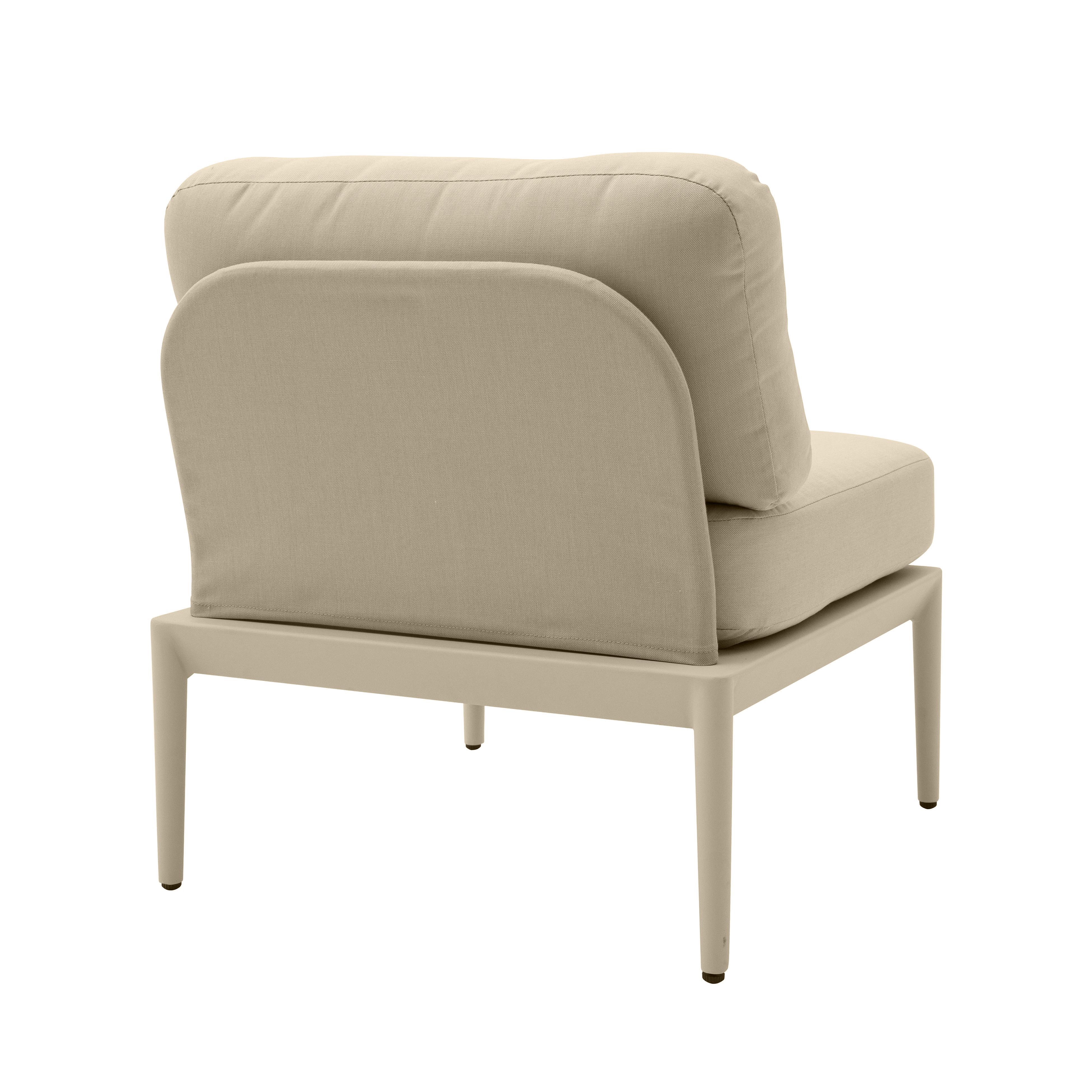 Kapri Modular Outdoor Armless Chair 18 Kapri Modular Outdoor Armless Chair
