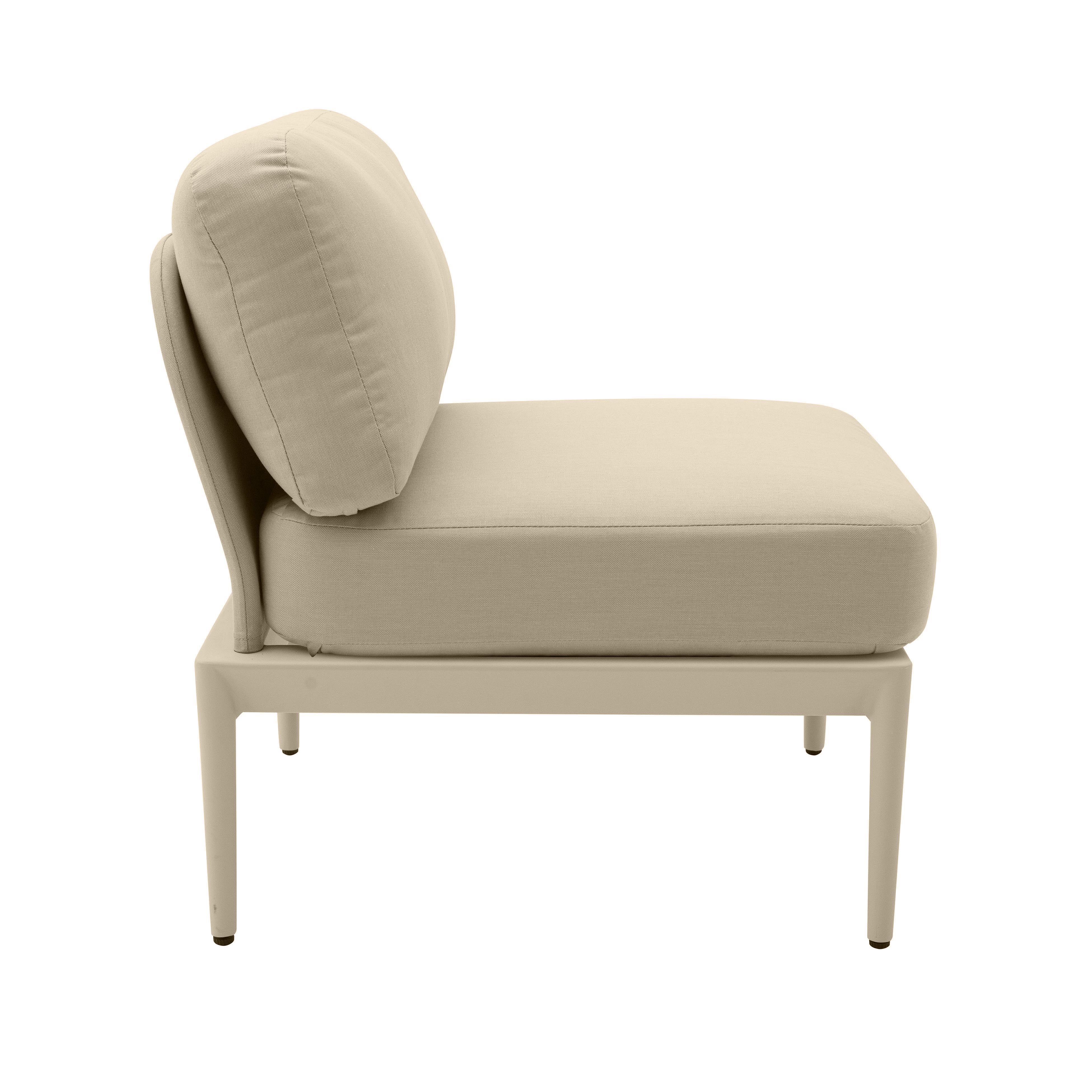 Kapri Modular Outdoor Armless Chair 20 Kapri Modular Outdoor Armless Chair