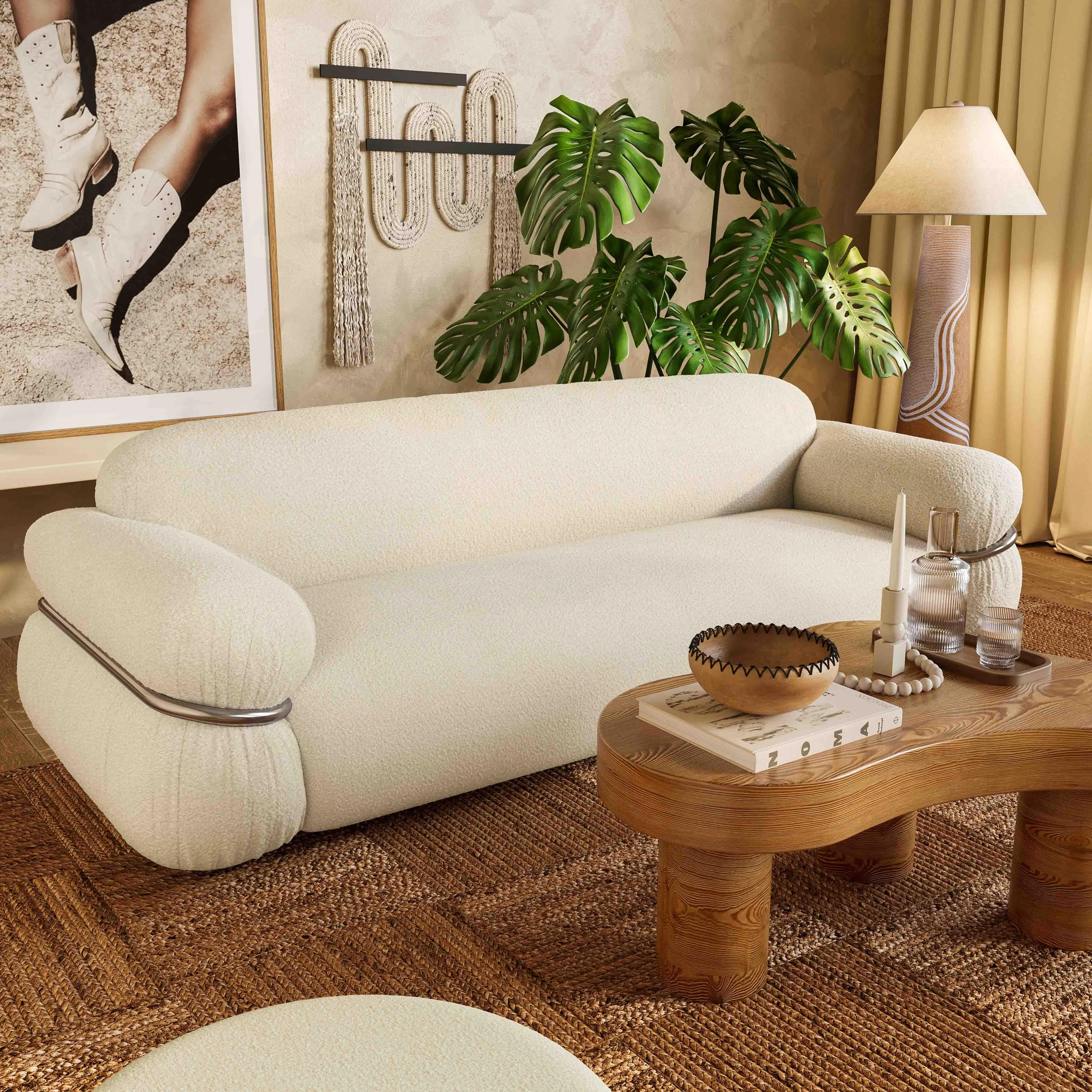 Harlee Natural Woven Floor Lamp 8 Harlee Natural Woven Floor Lamp