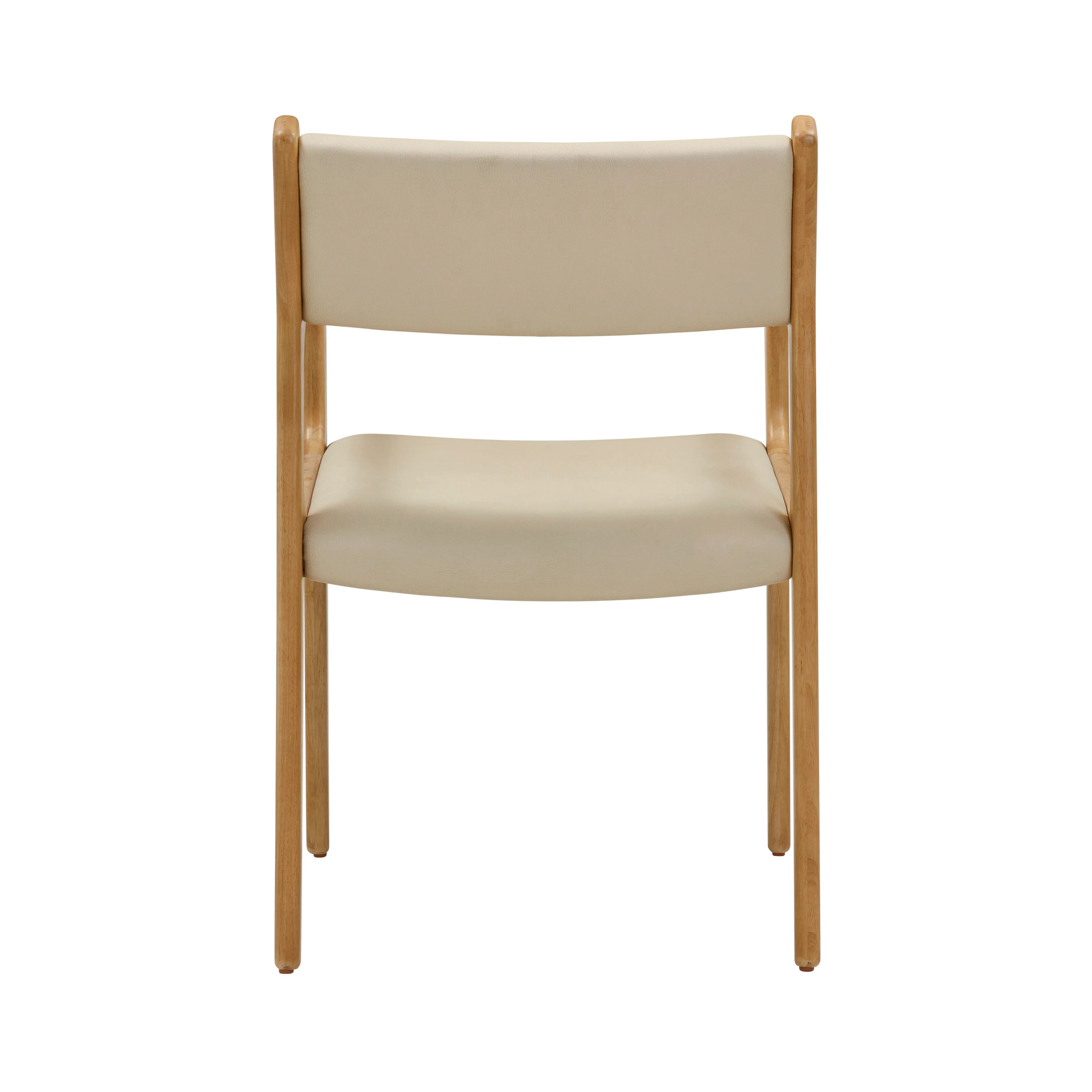 Ari Cream Performance Vegan Leather Dining Chair - Set of 2 13 Ari Cream Performance Vegan Leather Dining Chair - Set of 2