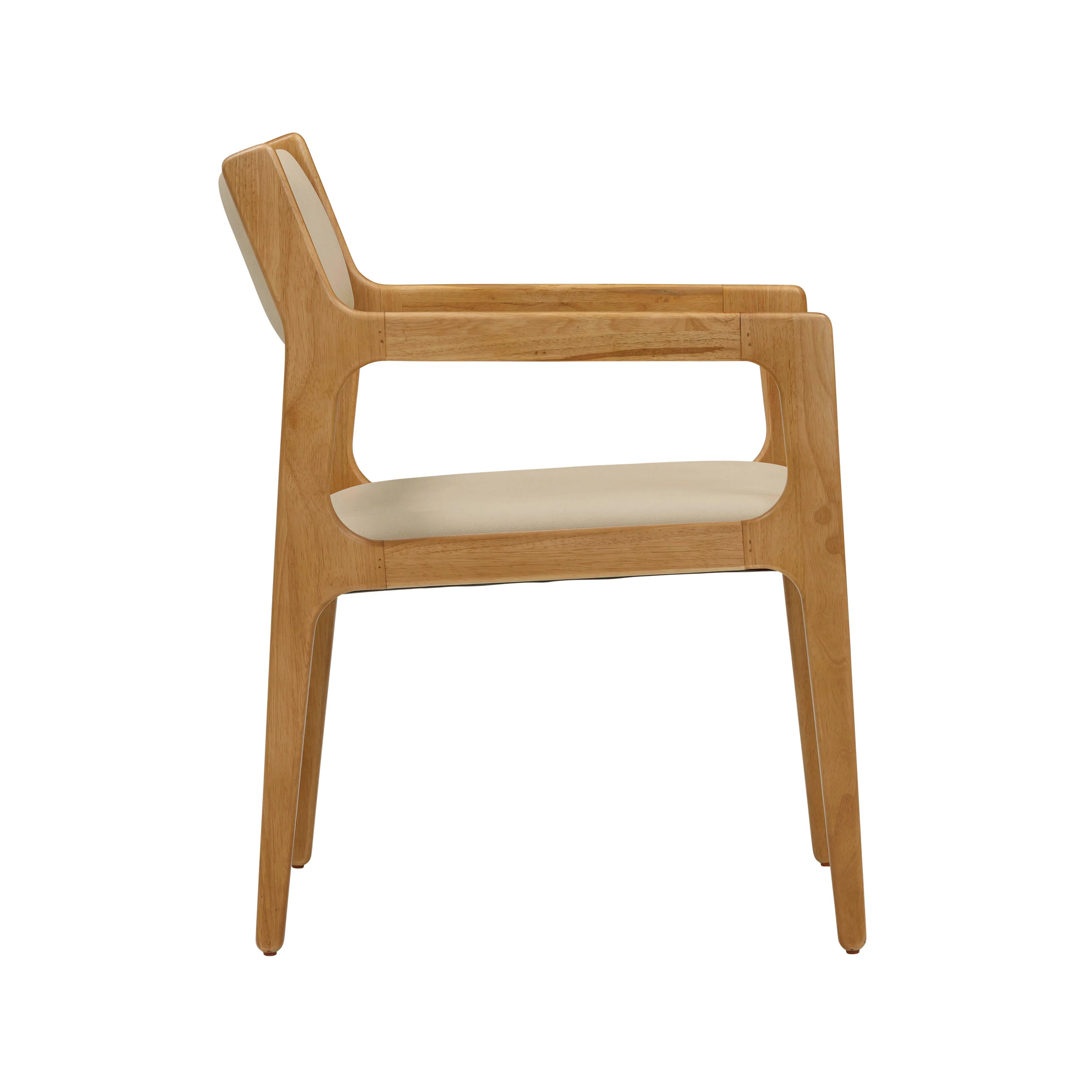 Ari Cream Performance Vegan Leather Dining Chair - Set of 2 14 Ari Cream Performance Vegan Leather Dining Chair - Set of 2