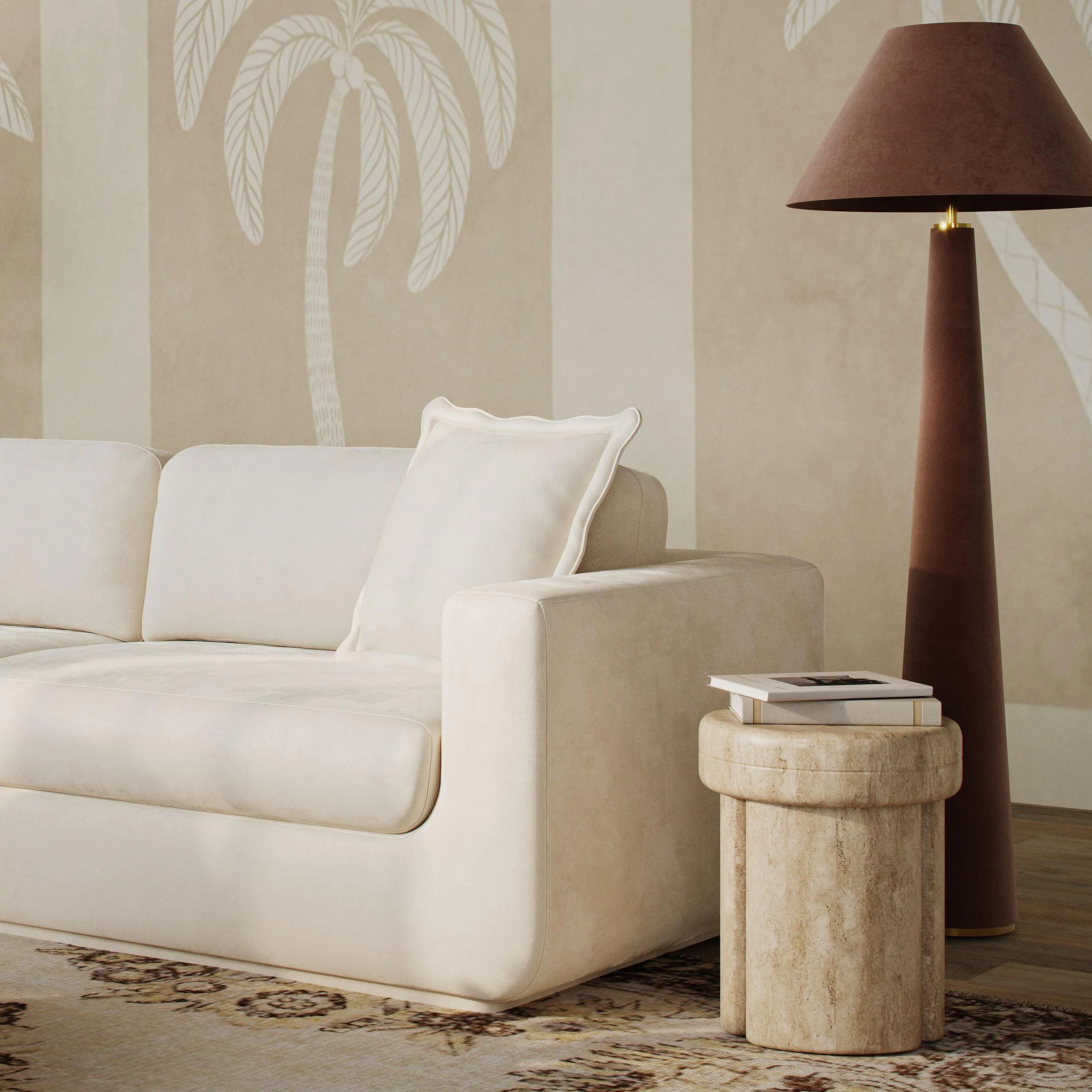 Graham Velvet Floor Lamp 30 Graham Velvet Floor Lamp