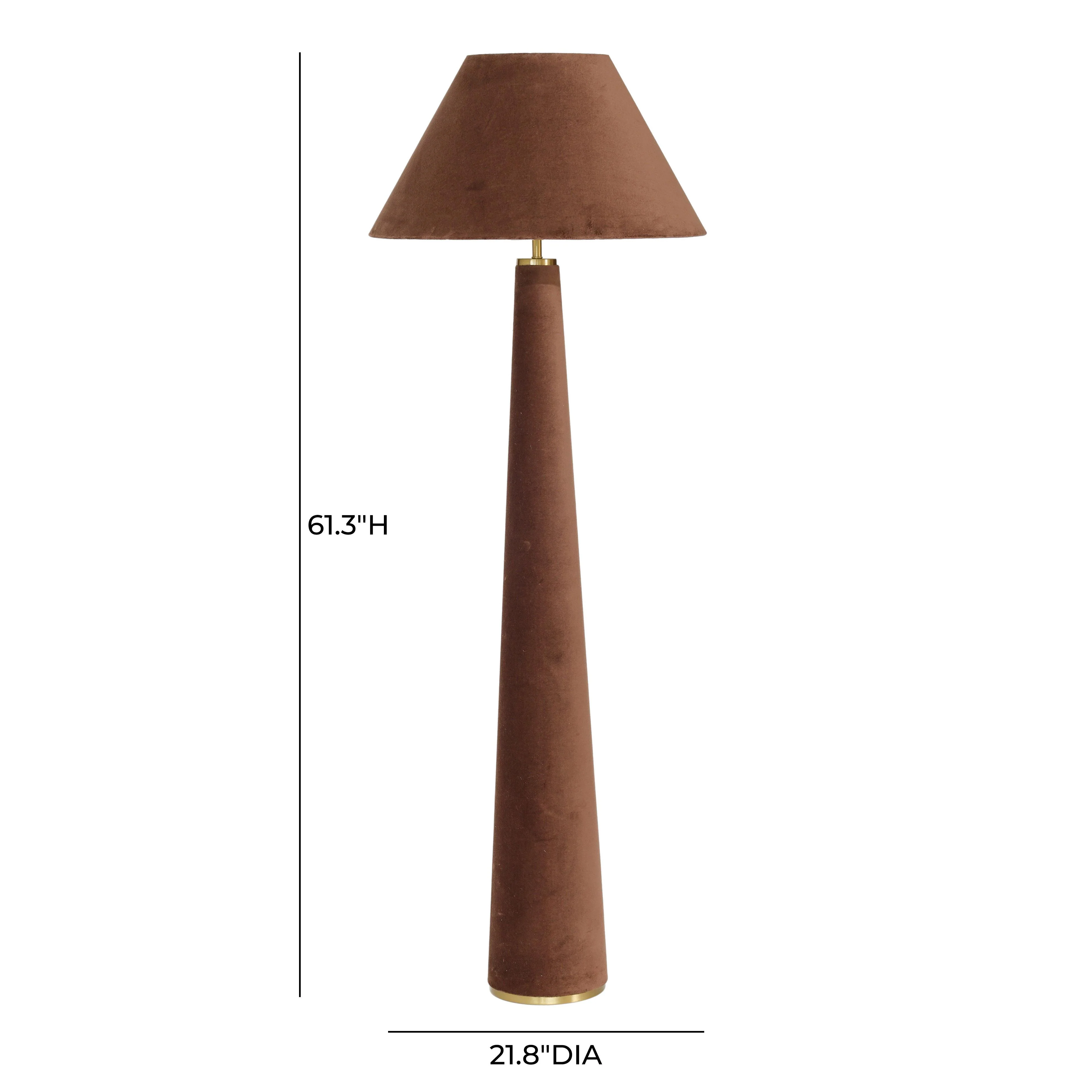 Graham Velvet Floor Lamp 34 Graham Velvet Floor Lamp