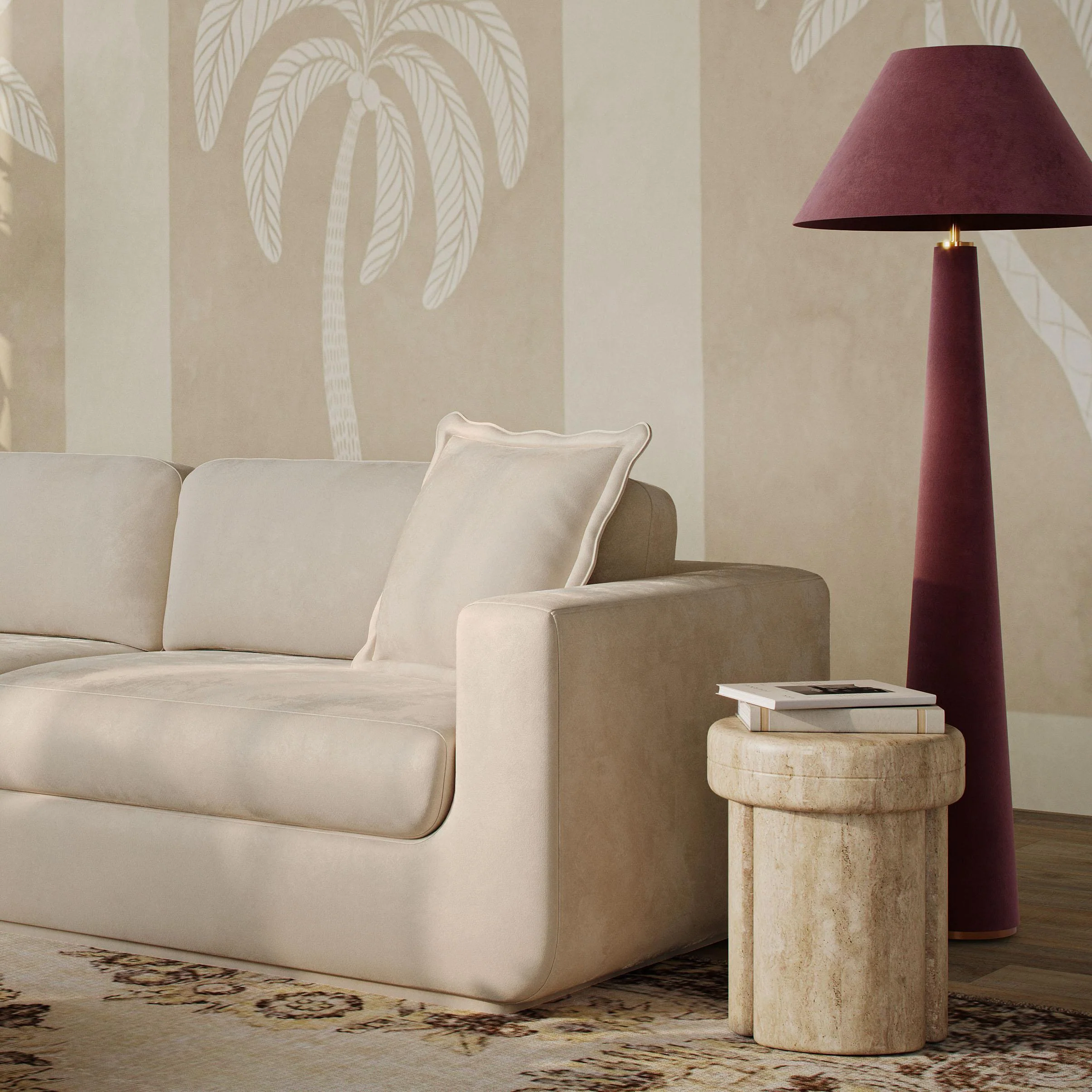Graham Velvet Floor Lamp 36 Graham Velvet Floor Lamp