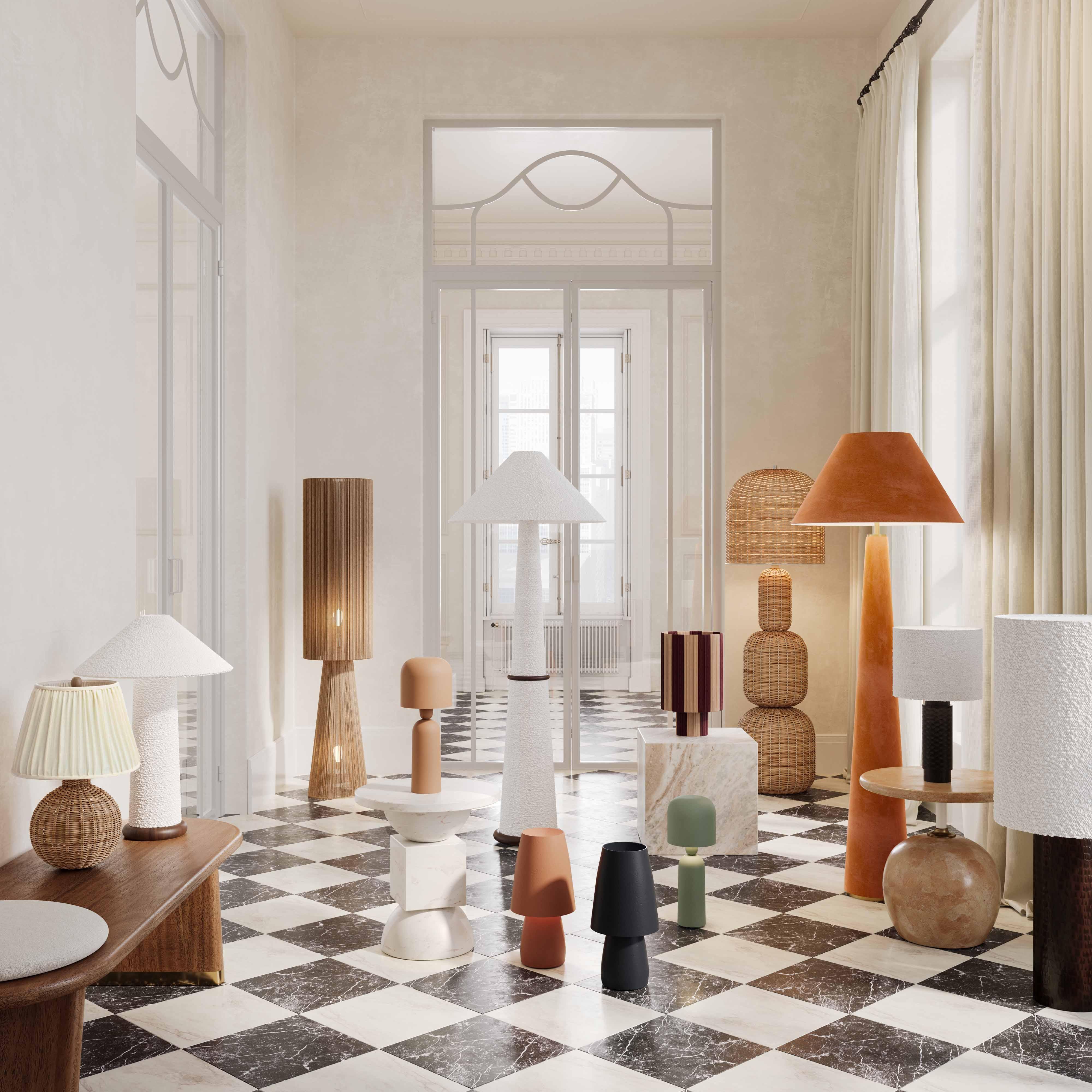 Graham Velvet Floor Lamp 22 Graham Velvet Floor Lamp