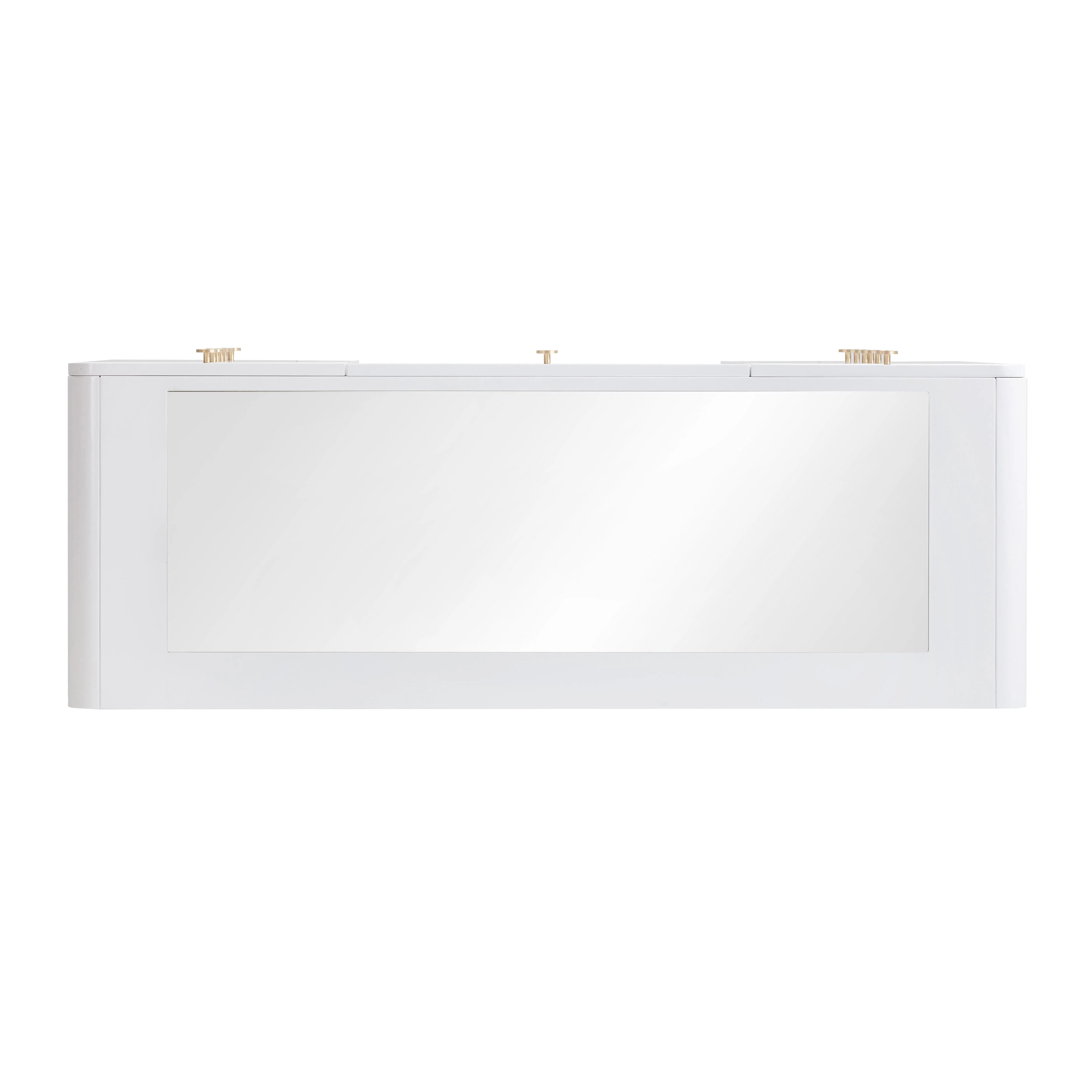 Hollywood White Desk with Vanity Mirror 14 Hollywood White Desk with Vanity Mirror
