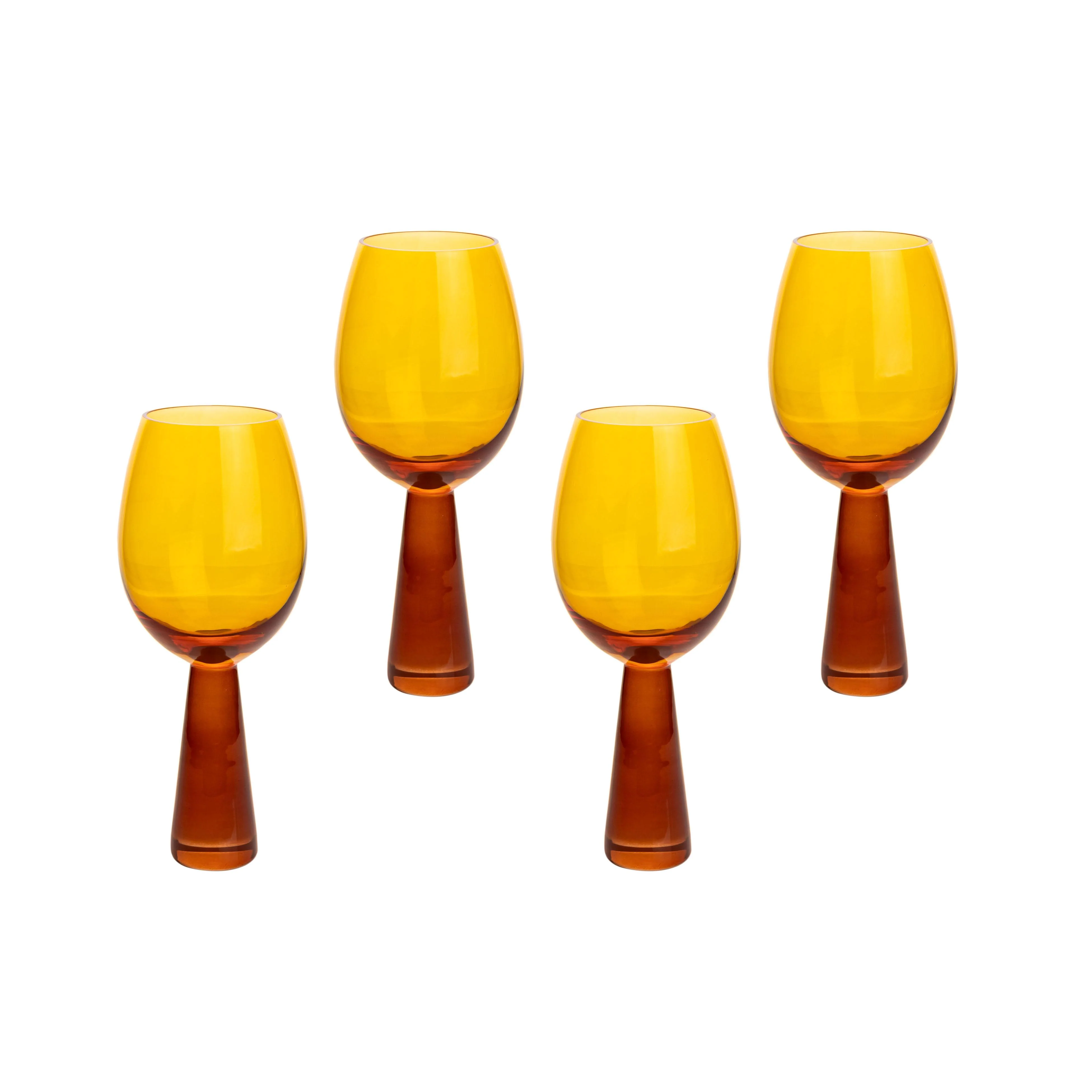 Rose Wine Glasses - Set of 4 24 Rose Wine Glasses - Set of 4