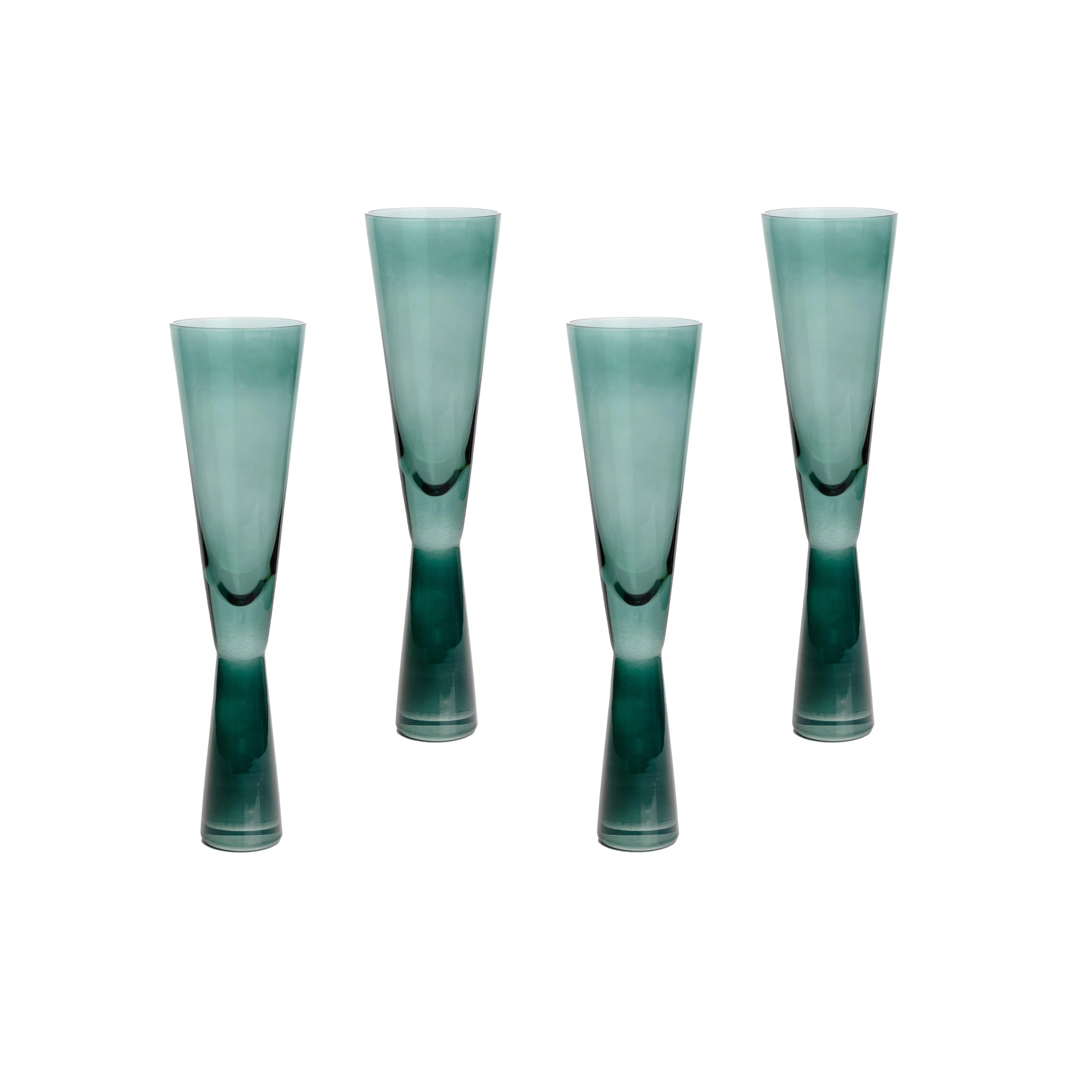 Flute Champagne Glasses - Set of 4 32 Flute Champagne Glasses - Set of 4
