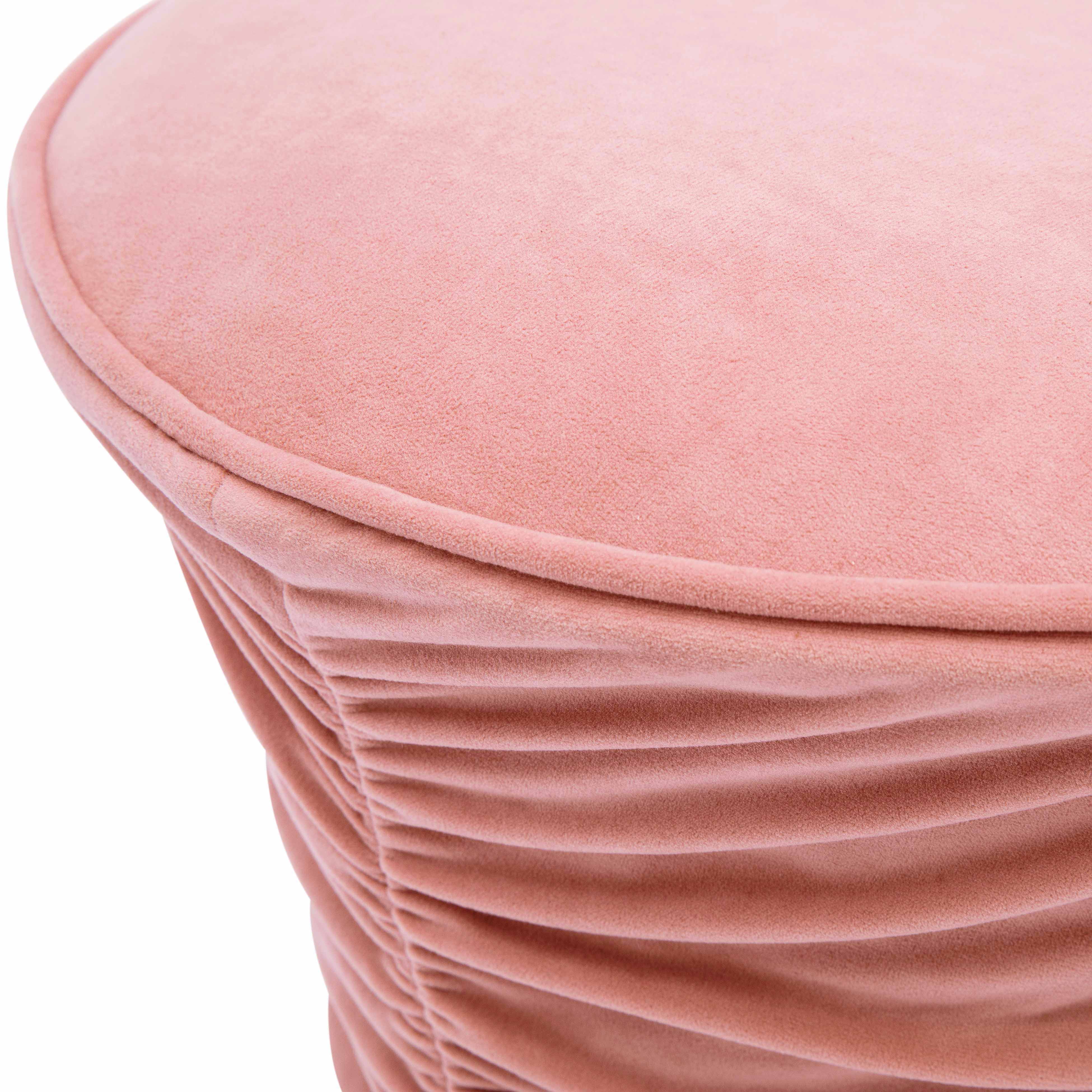 Bounce Ruched Velvet Adjustable Ottoman 28 Bounce Ruched Velvet Adjustable Ottoman