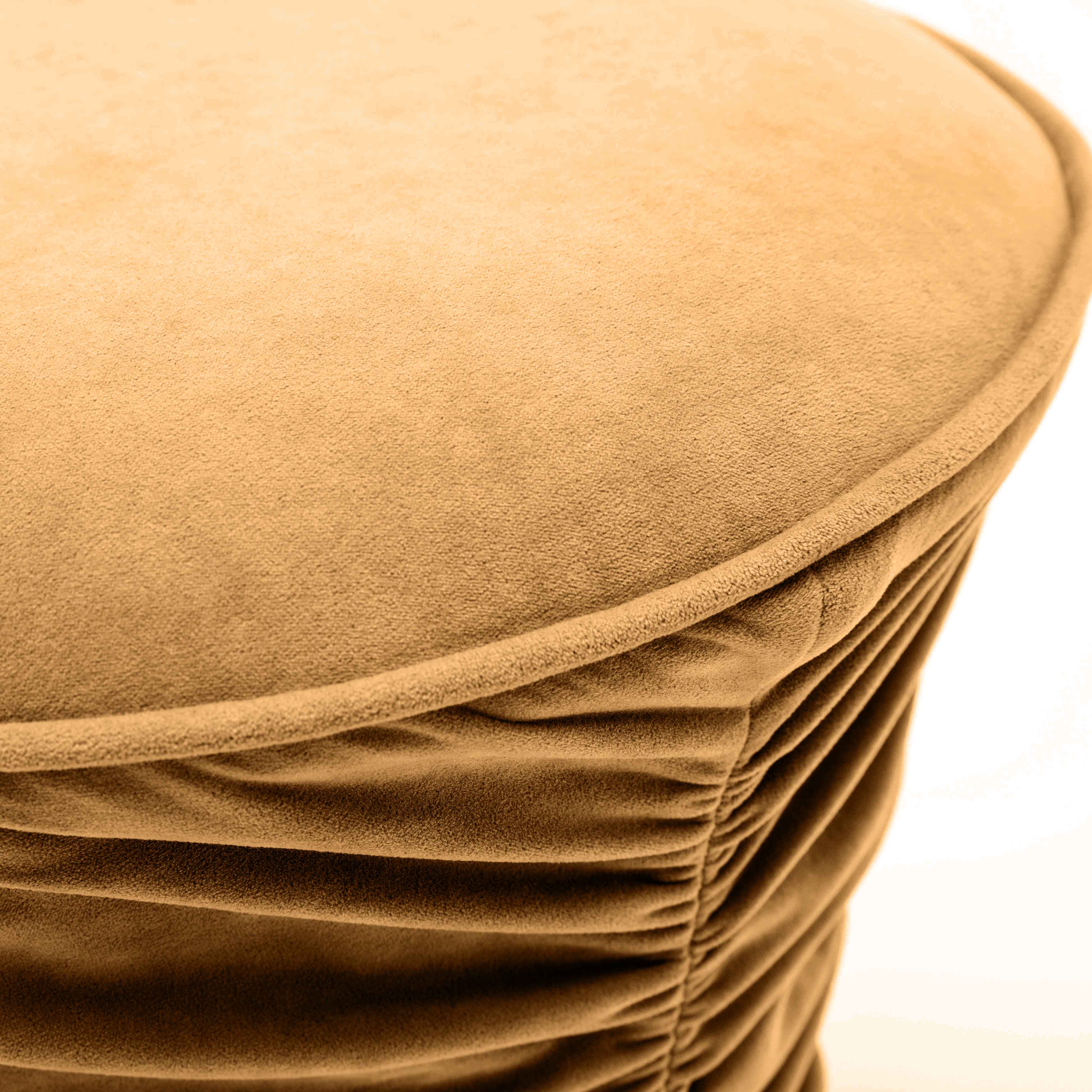 Bounce Ruched Velvet Adjustable Ottoman 21 Bounce Ruched Velvet Adjustable Ottoman
