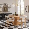 Nolan Wood 56" Round Dining Table