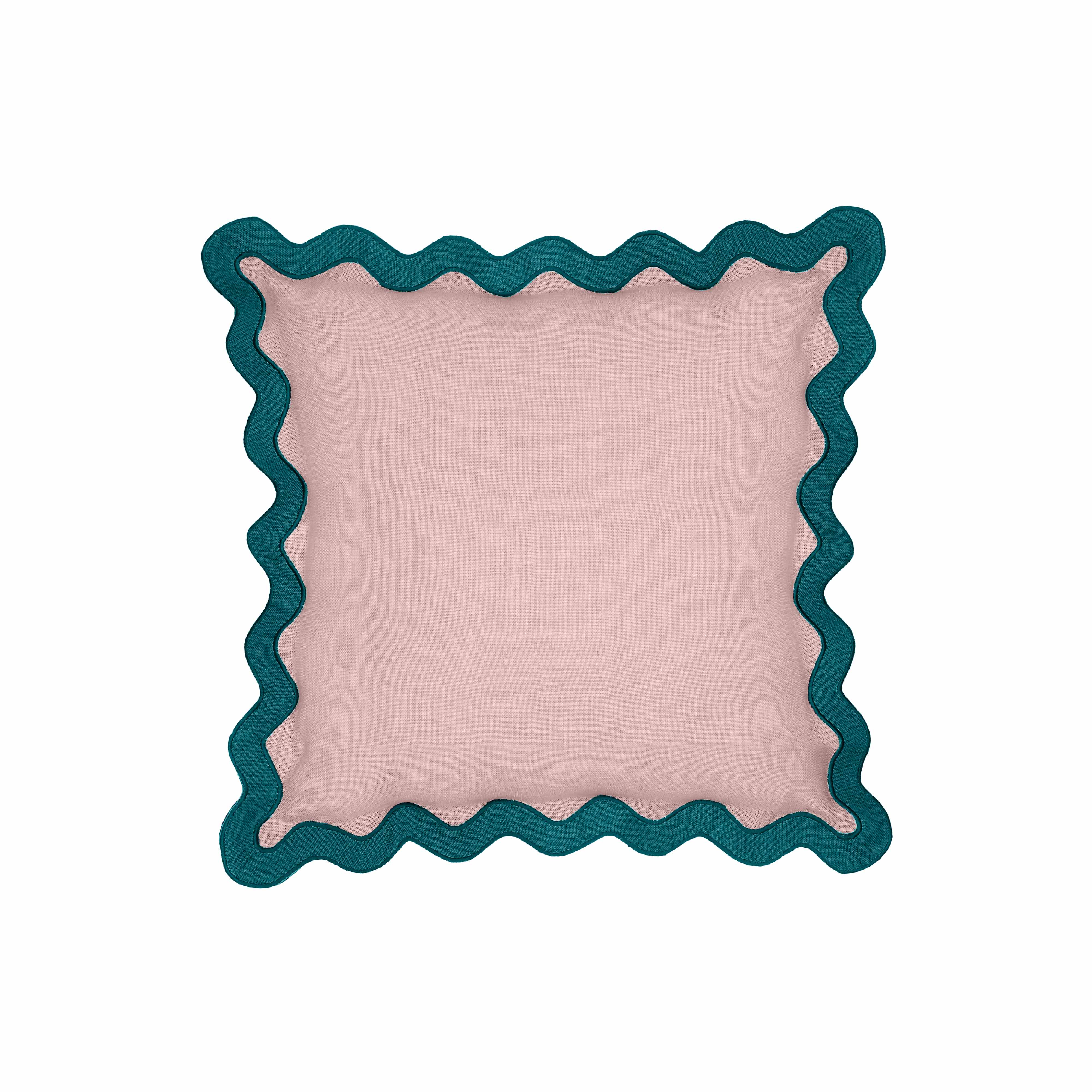 Scalloped Edge 24" Square Throw Pillow Cover 105 Scalloped Edge 24" Square Throw Pillow Cover