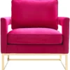 Avery Velvet Accent Chair