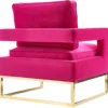Avery Velvet Accent Chair
