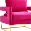 Avery Velvet Accent Chair