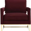 Avery Velvet Accent Chair