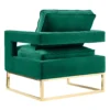 Avery Velvet Accent Chair