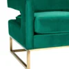Avery Velvet Accent Chair