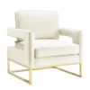 Avery Velvet Accent Chair