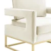 Avery Velvet Accent Chair