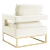 Avery Velvet Accent Chair