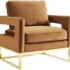 Avery Velvet Accent Chair