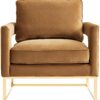 Avery Velvet Accent Chair