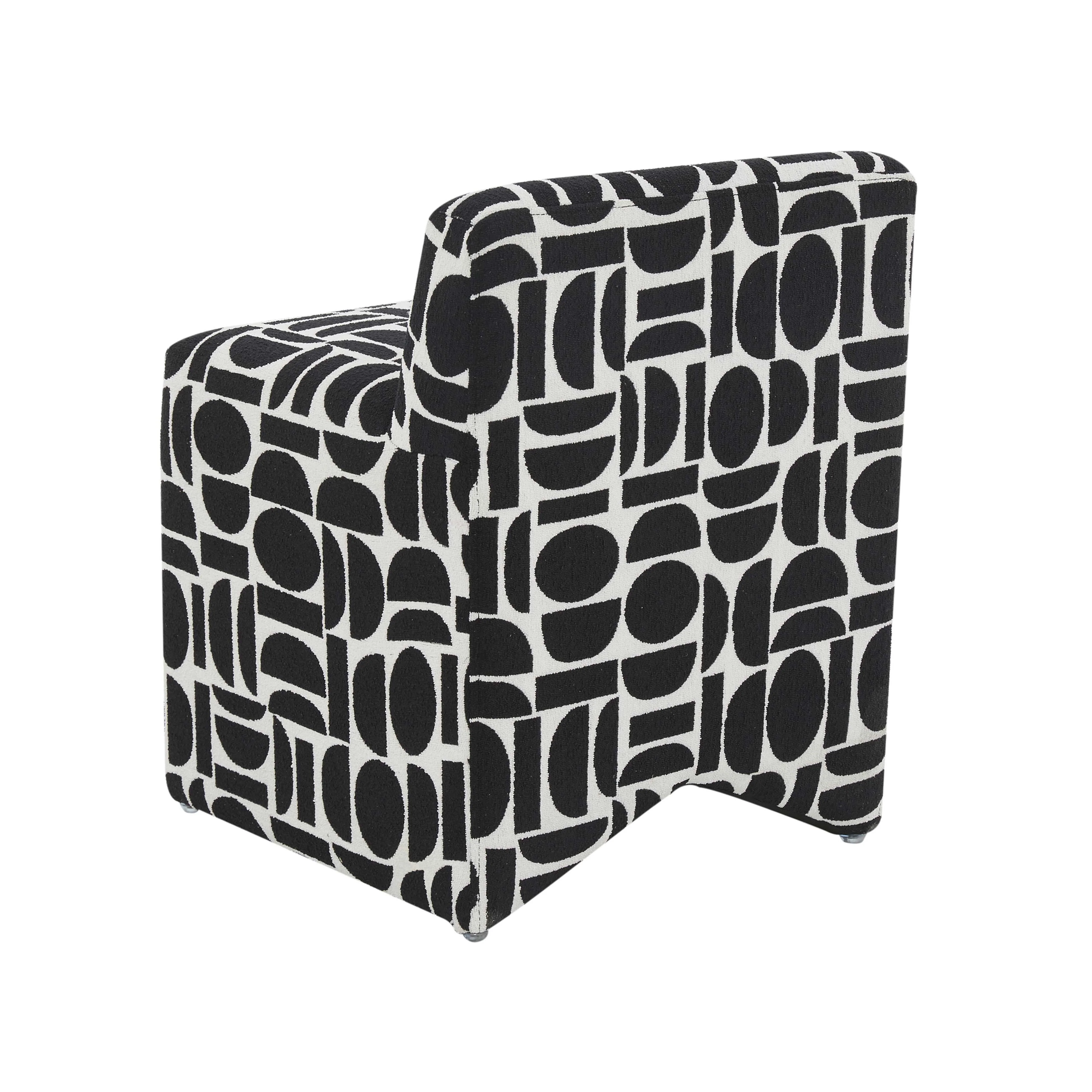 Pippa Geometric Jacquard Weave Stool 23 Pippa Geometric Jacquard Weave Stool