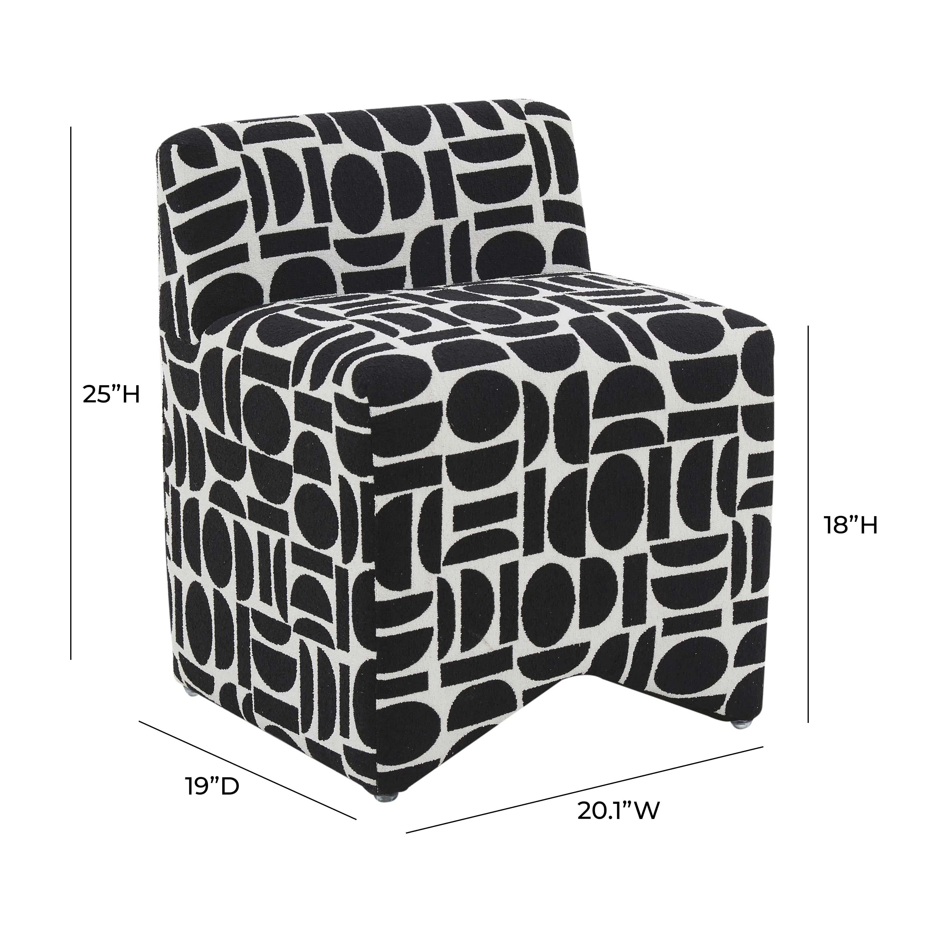 Pippa Geometric Jacquard Weave Stool 25 Pippa Geometric Jacquard Weave Stool