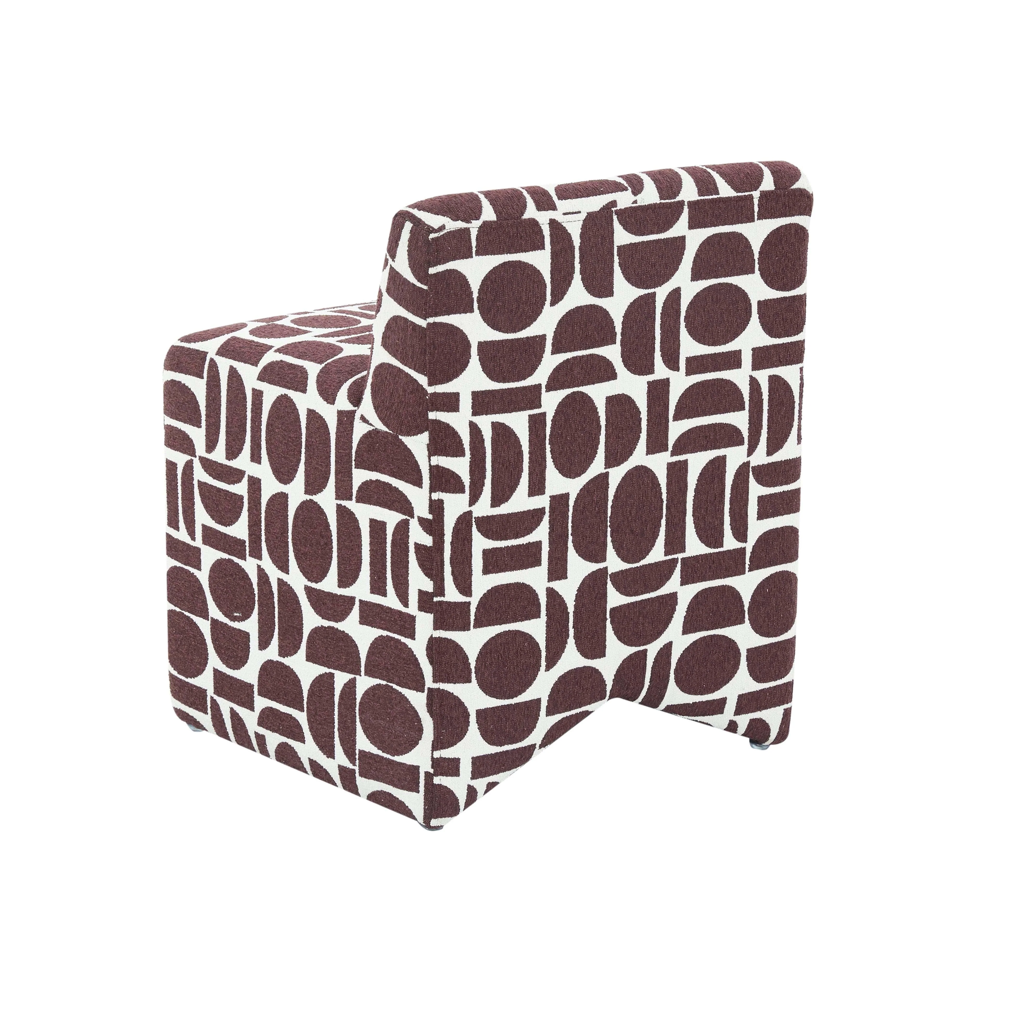 Pippa Geometric Jacquard Weave Stool 17 Pippa Geometric Jacquard Weave Stool