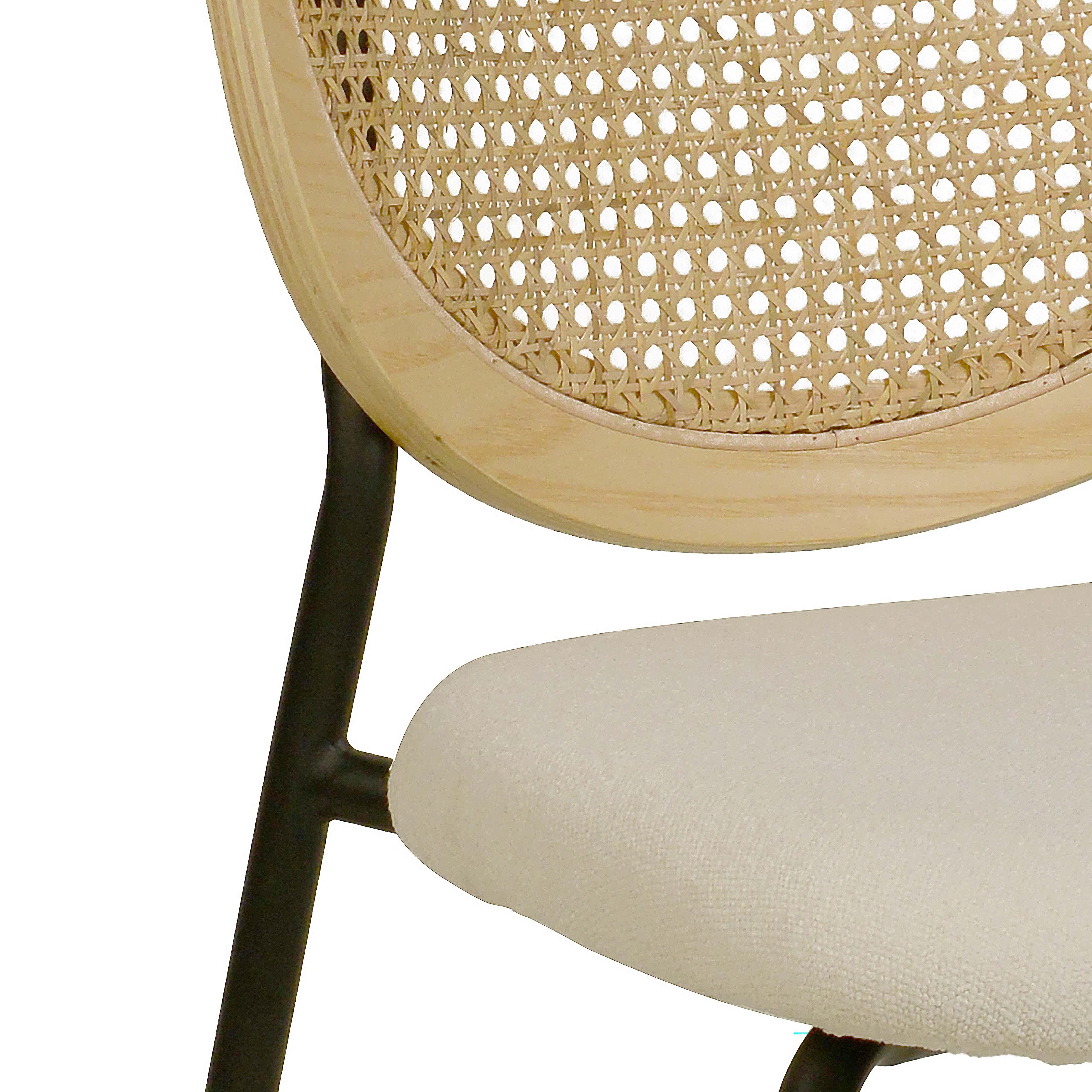 Nessie Natural Rattan Dining Chair - Set of 2 13 Nessie Natural Rattan Dining Chair - Set of 2
