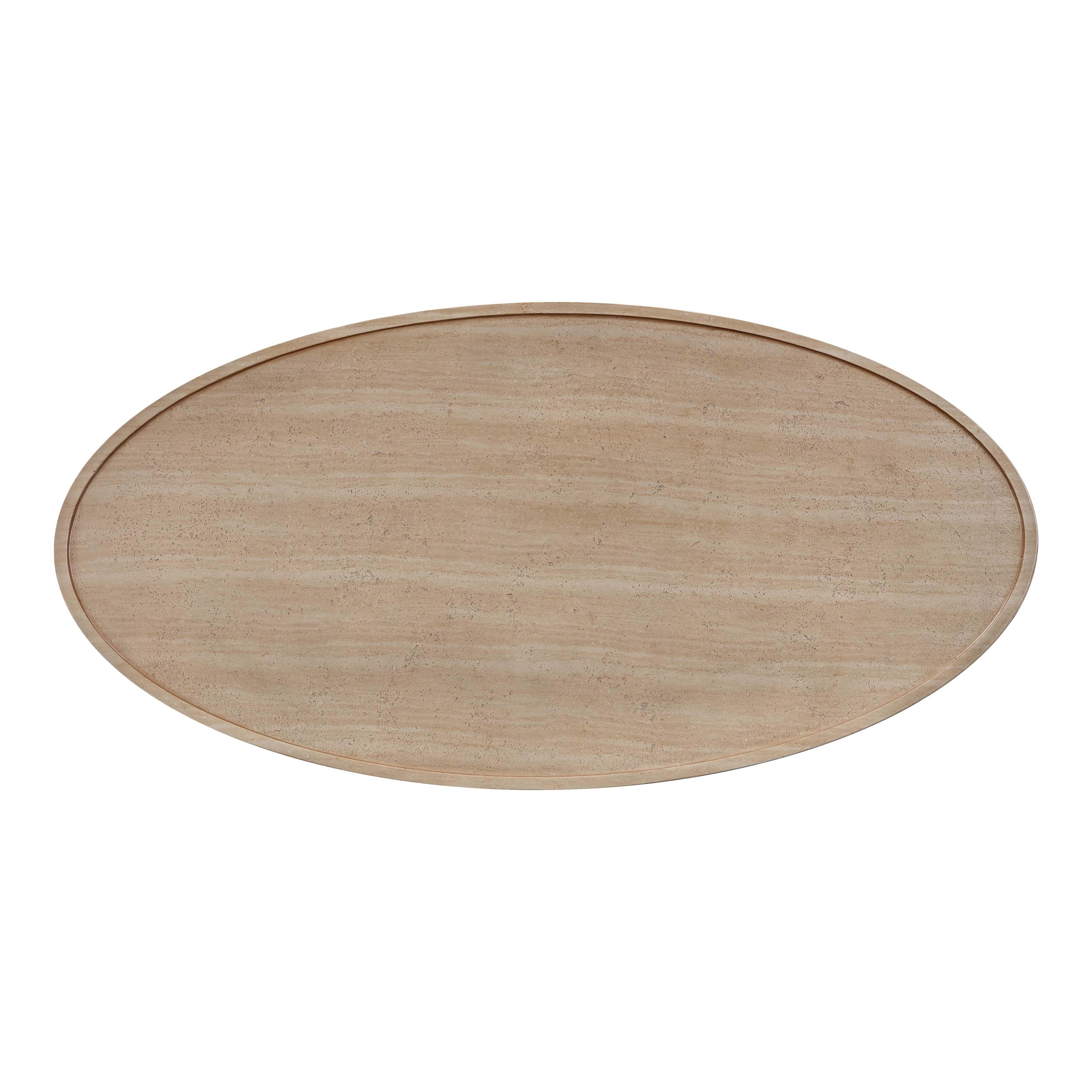 Eclipse Textured Faux Travertine Indoor / Outdoor Coffee Table 13 Eclipse Textured Faux Travertine Indoor / Outdoor Coffee Table