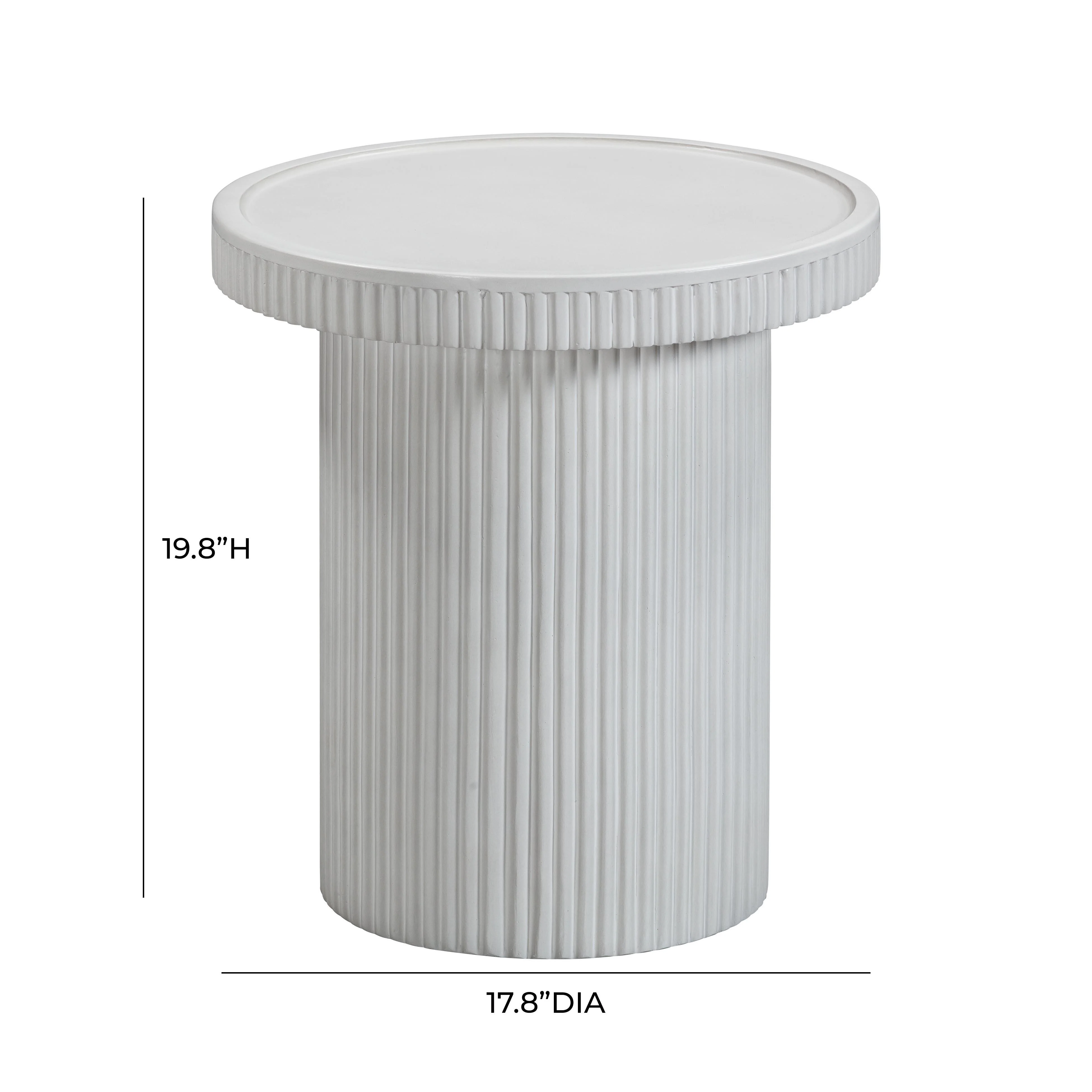 Darcy Concrete Indoor / Outdoor Side Table 28 Darcy Concrete Indoor / Outdoor Side Table
