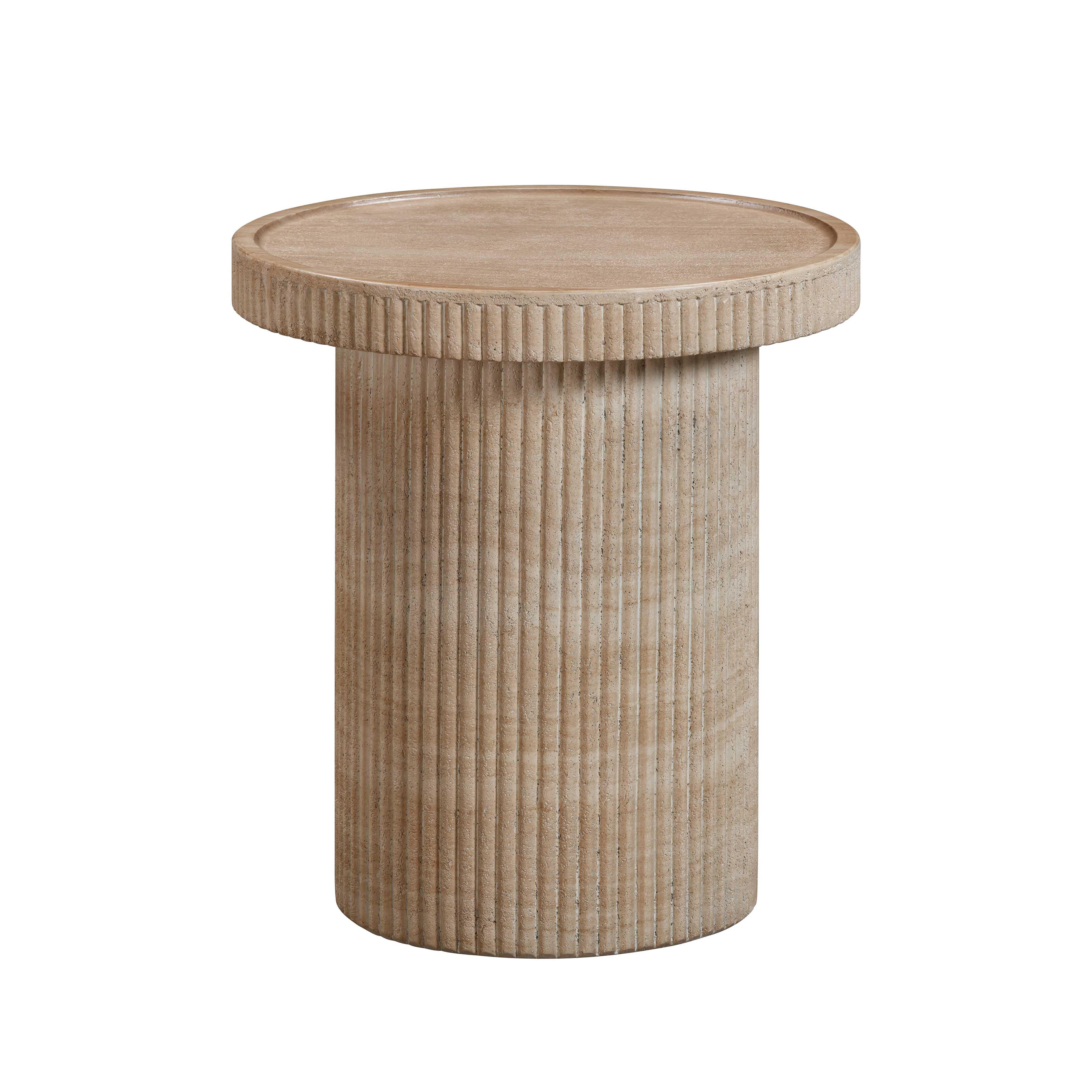 Darcy Concrete Indoor / Outdoor Side Table 18 Darcy Concrete Indoor / Outdoor Side Table