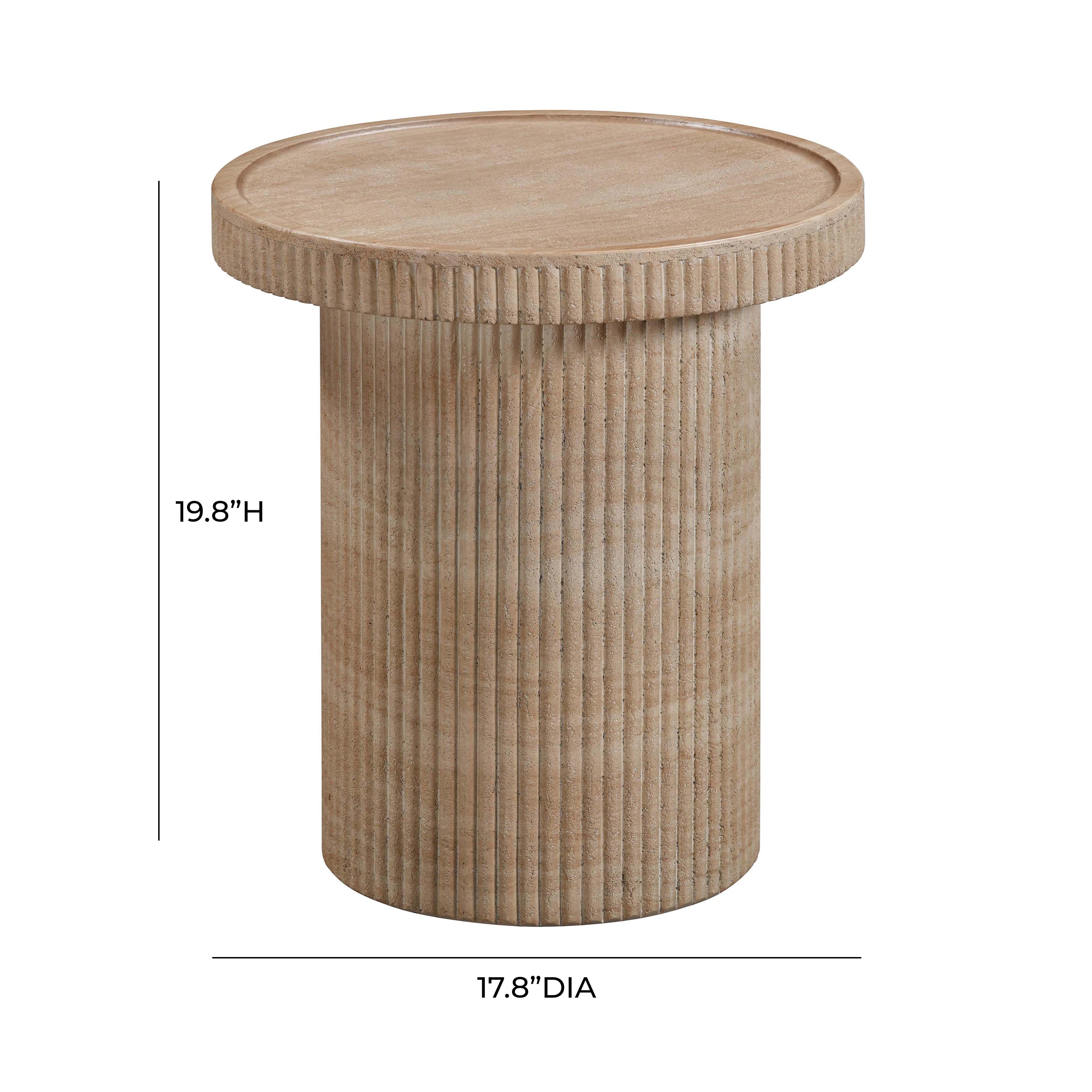 Darcy Concrete Indoor / Outdoor Side Table 21 Darcy Concrete Indoor / Outdoor Side Table