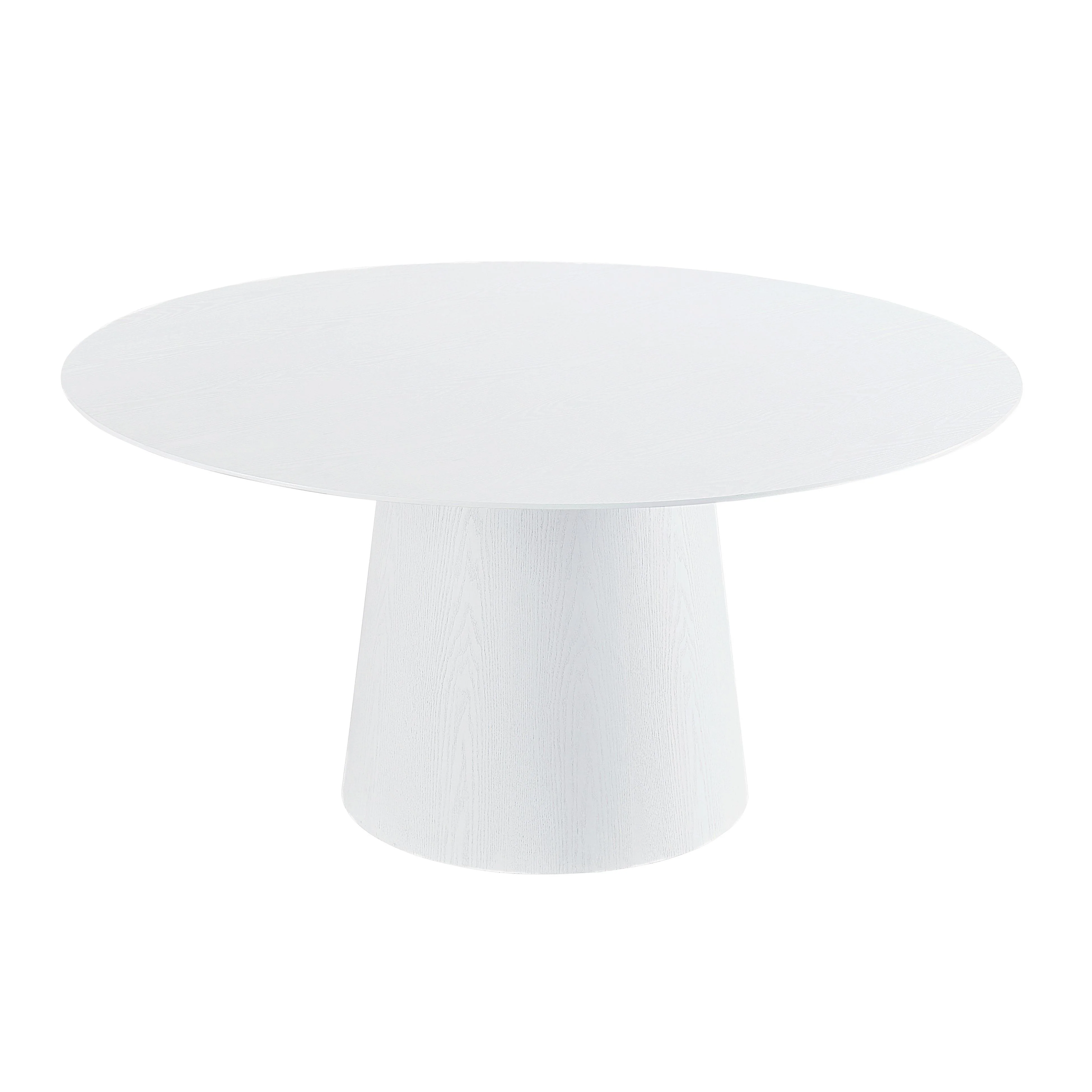 Pauline White Ash 62" Round Dining Table 9 Pauline White Ash 62" Round Dining Table