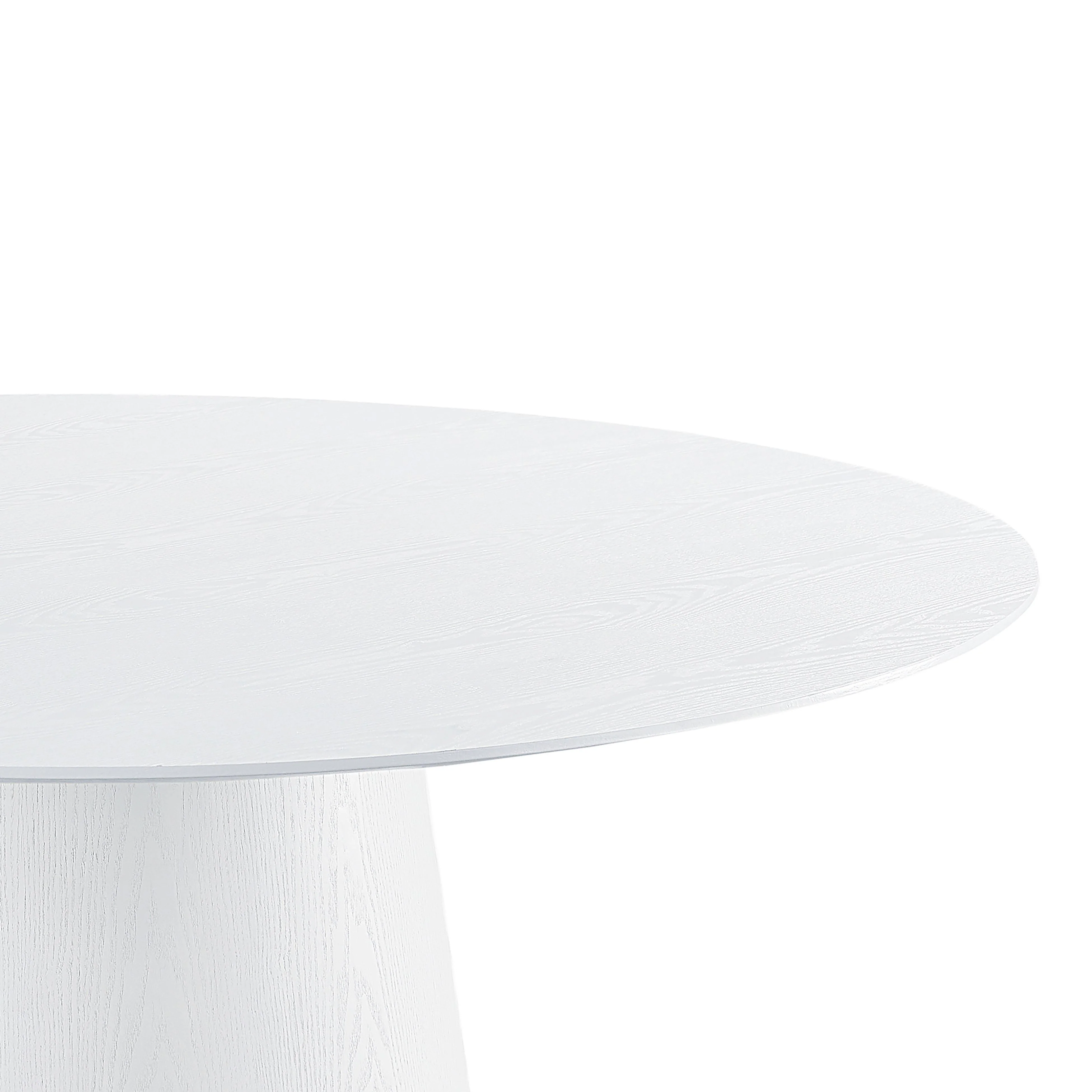 Pauline White Ash 62" Round Dining Table 11 Pauline White Ash 62" Round Dining Table