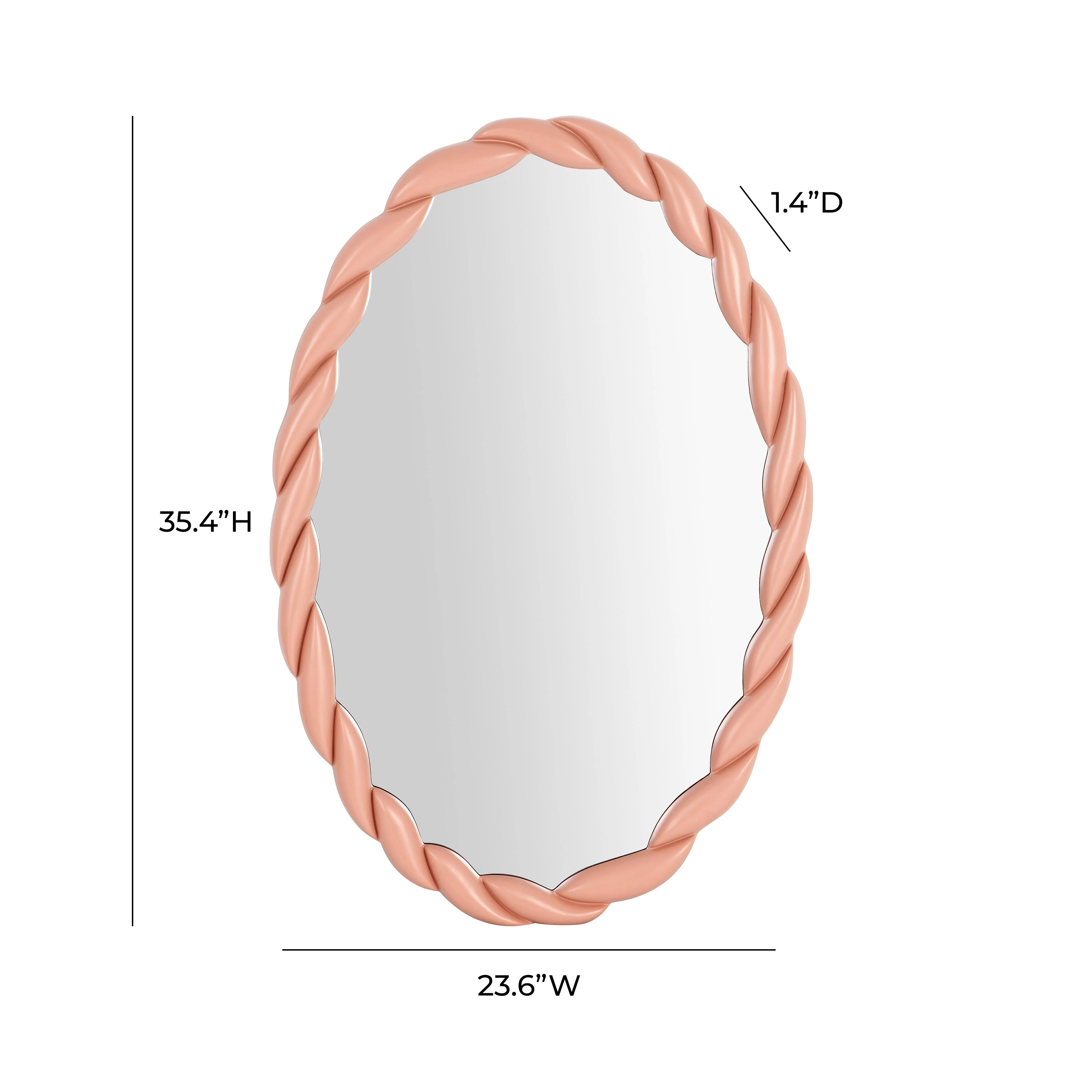 Agnes Oval Wall Mirror 30 Agnes Oval Wall Mirror