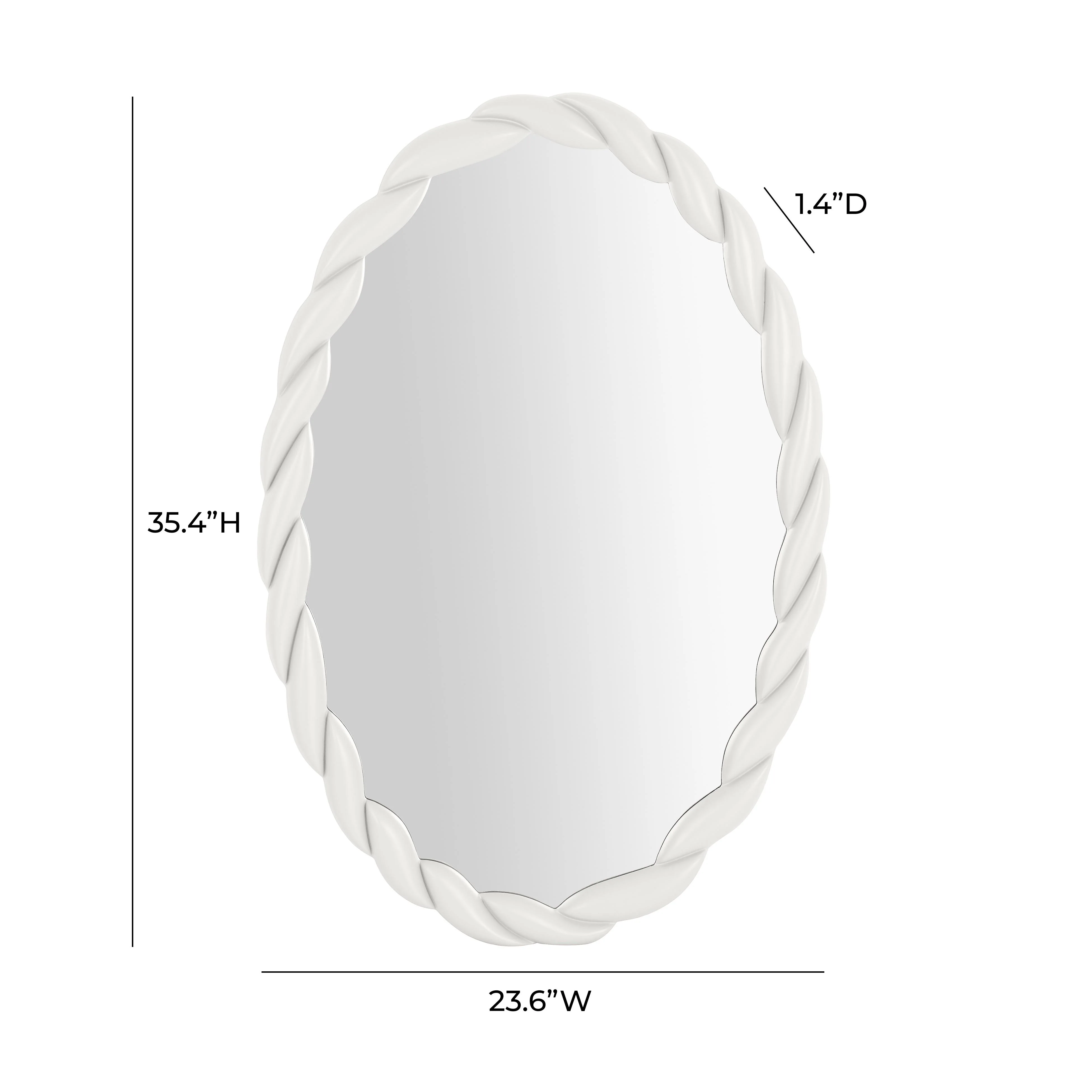 Agnes Oval Wall Mirror 24 Agnes Oval Wall Mirror