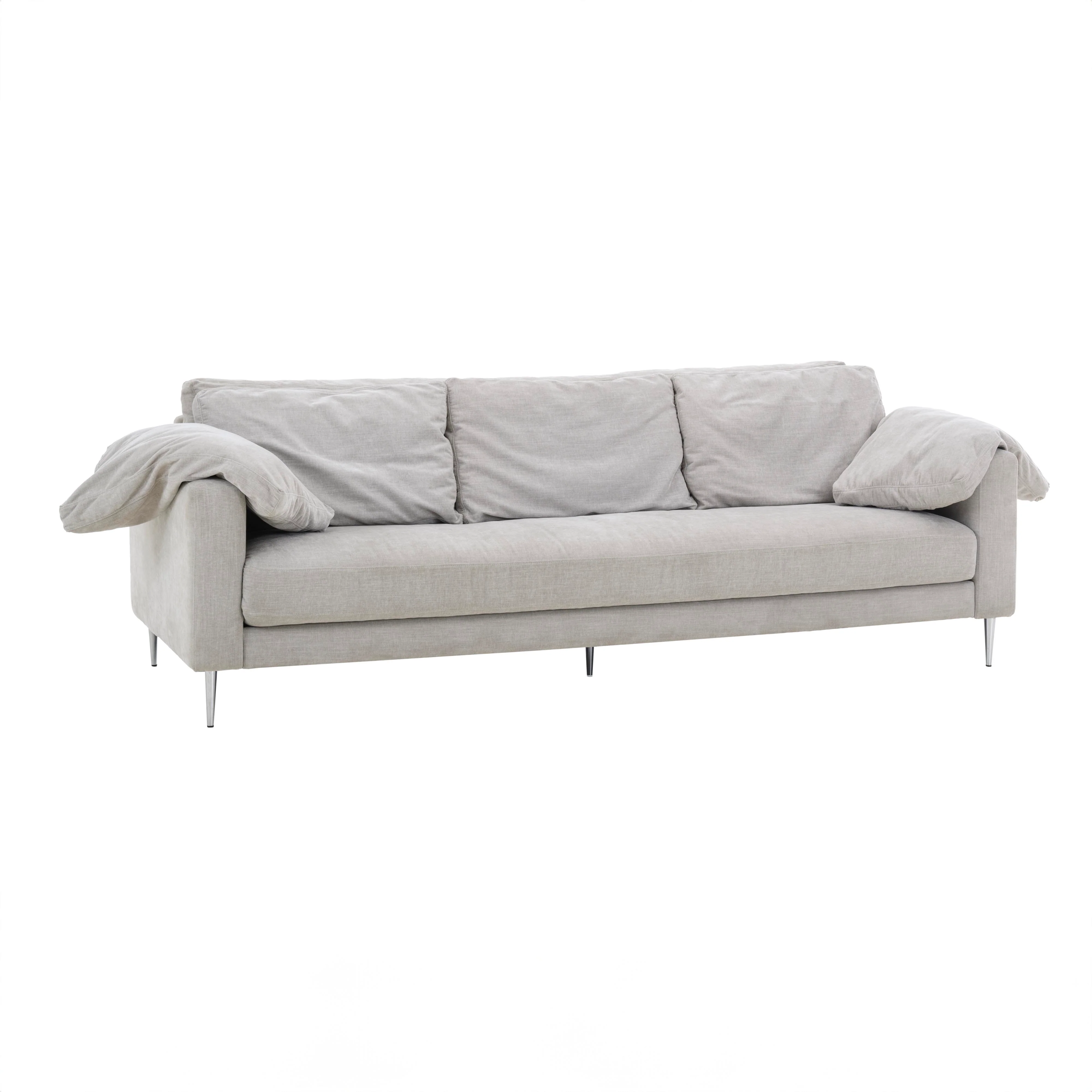 Vari Textured Velvet Lounge Sofa 1 Vari Textured Velvet Lounge Sofa