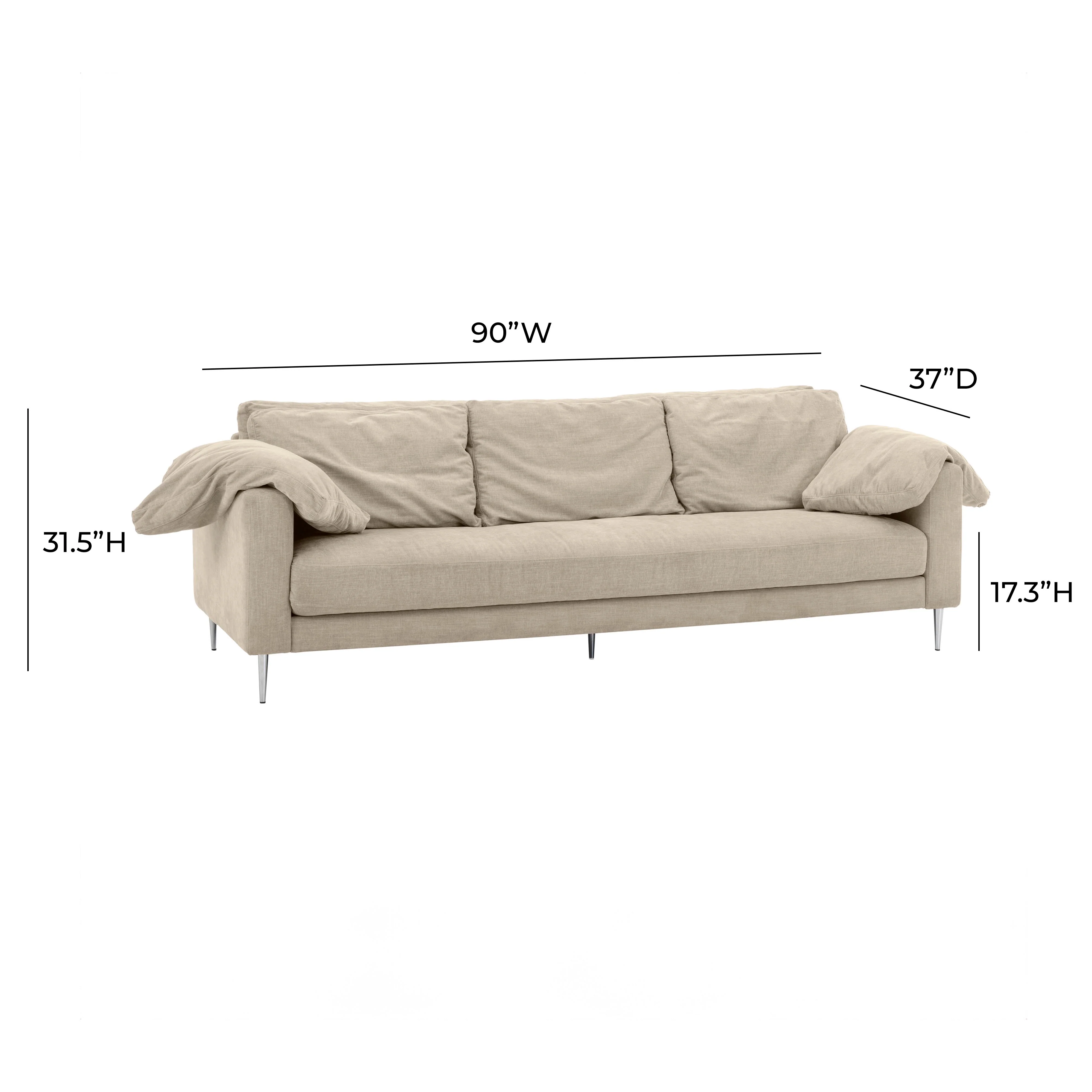 Vari Textured Velvet Lounge Sofa 36 Vari Textured Velvet Lounge Sofa