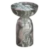 Rue Marble Indoor / Outdoor Round Side Table